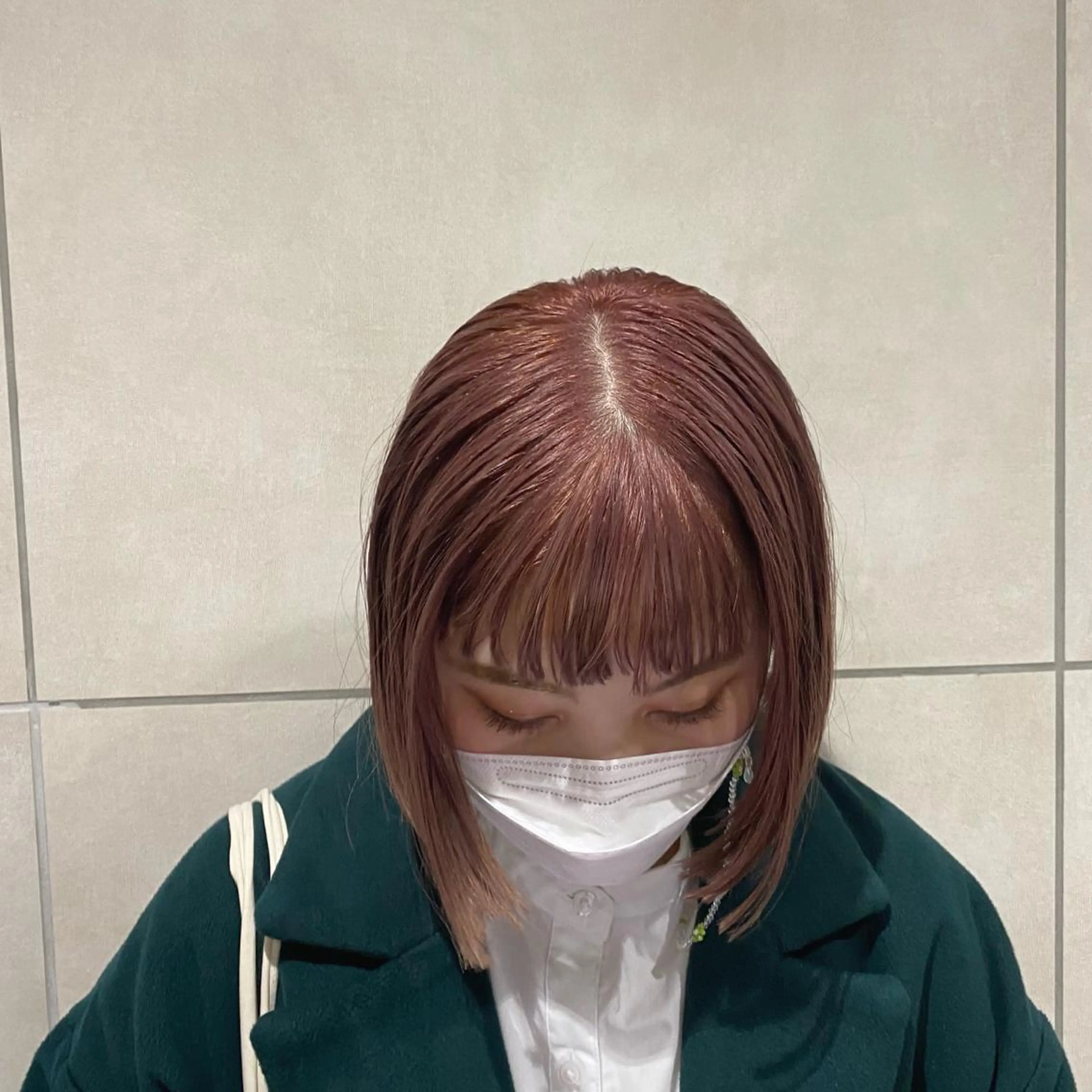 ミディアム カラー お任せヘア☘️☘️ 及川渚のヘアスタイル