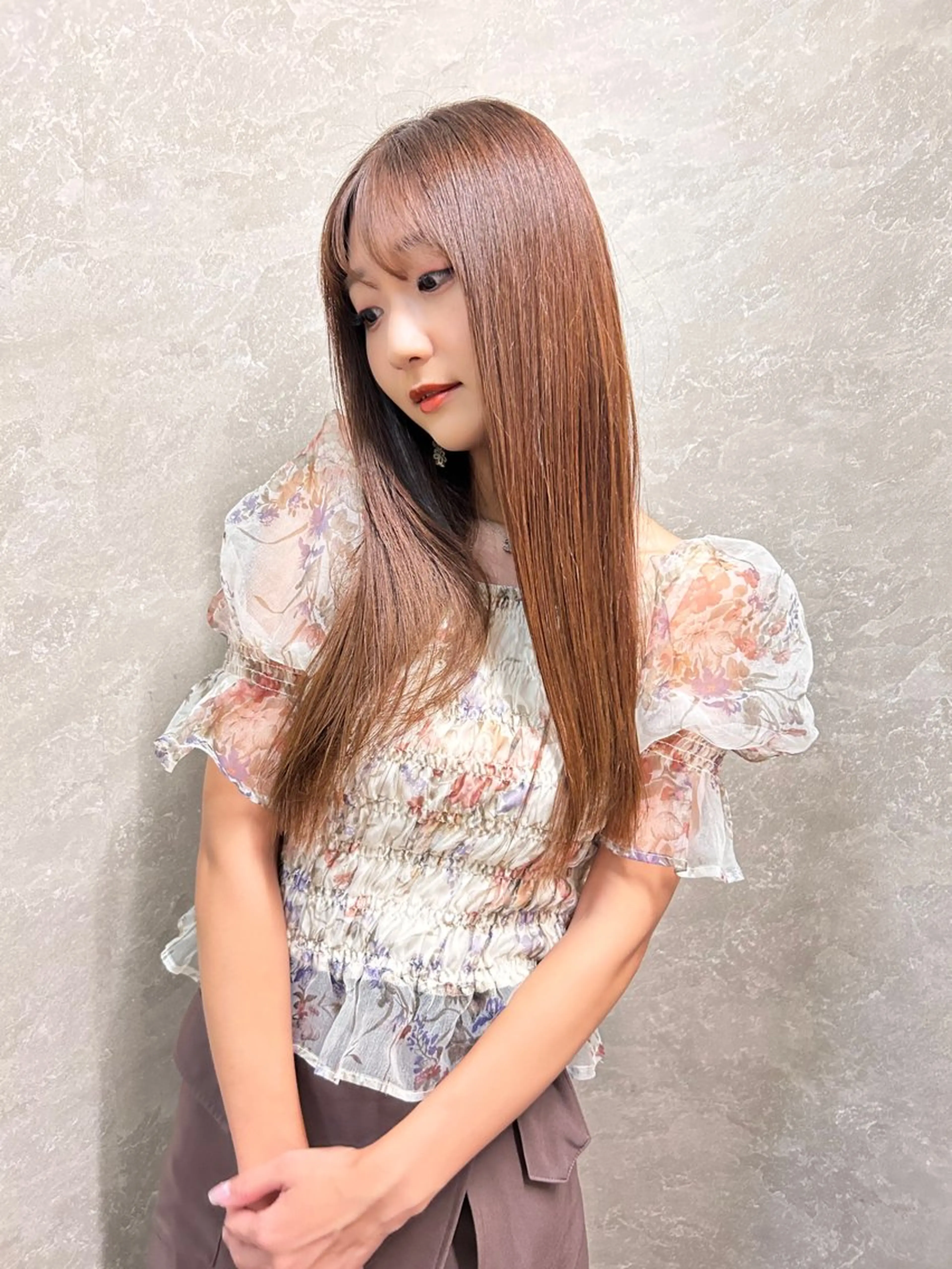 ロング 髪質改善 縮毛矯正 【期間限定公開中】 新百合ヶ丘/髪質改善のヘアスタイル