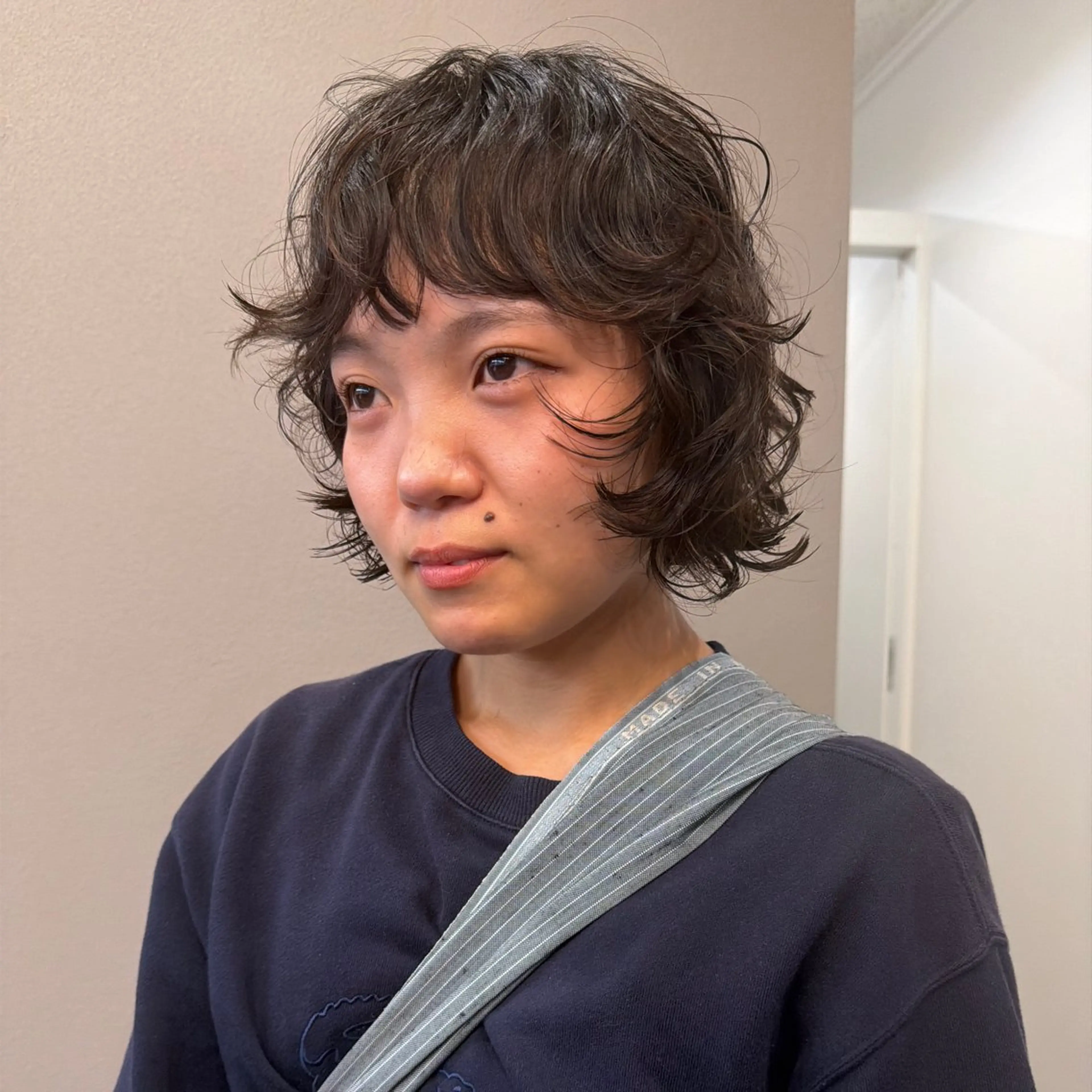 ショート パーマ カット パーマ ...alley/Dreap所属・パーマ/透明感カラー 元町🌱takutoのヘアスタイル