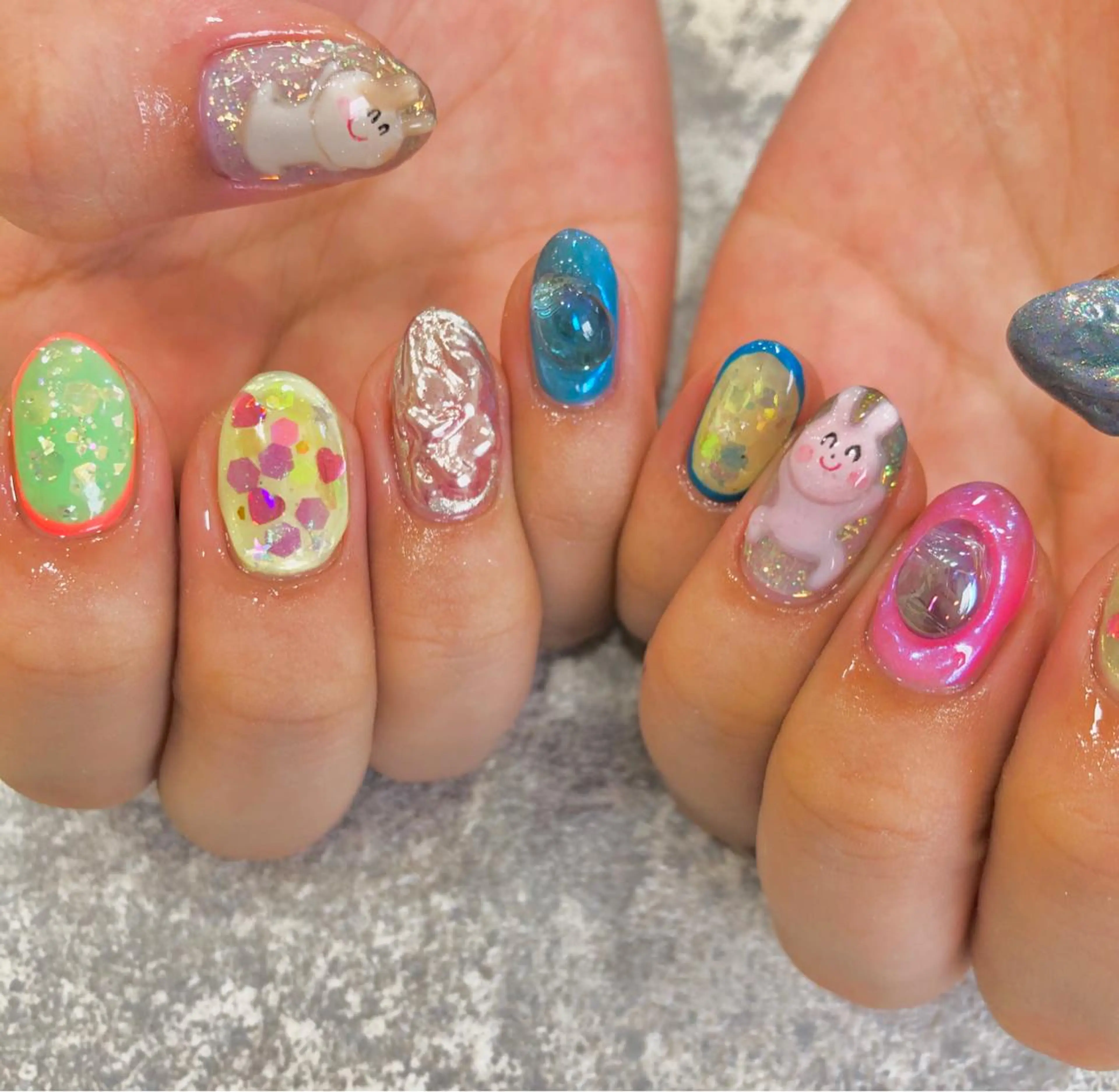 ネイル nuk.所属・坂本 萌のネイルデザイン