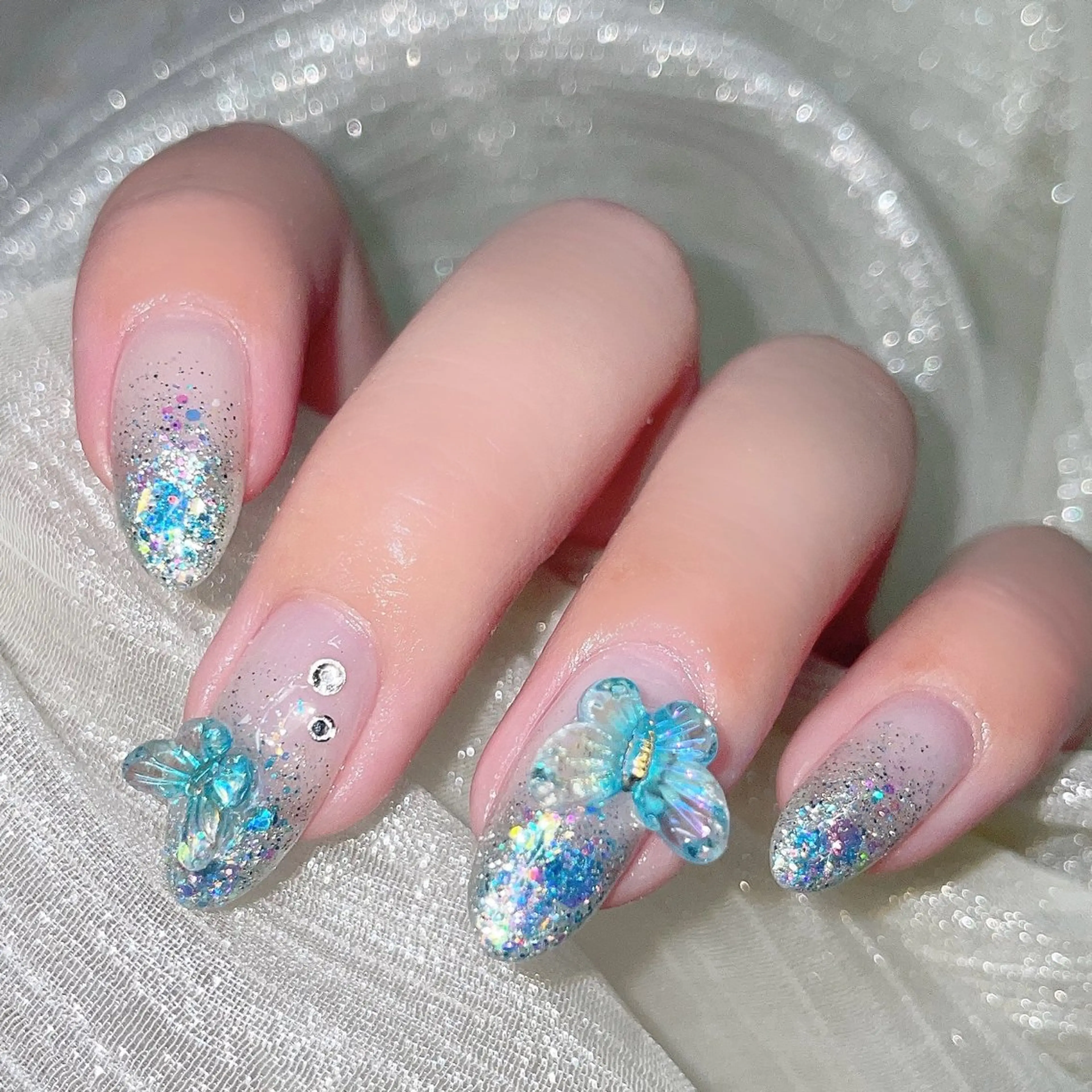 ネイル ストーンネイル ハンドネイル Nailist SUZU所属・Nailist suzuのネイルデザイン