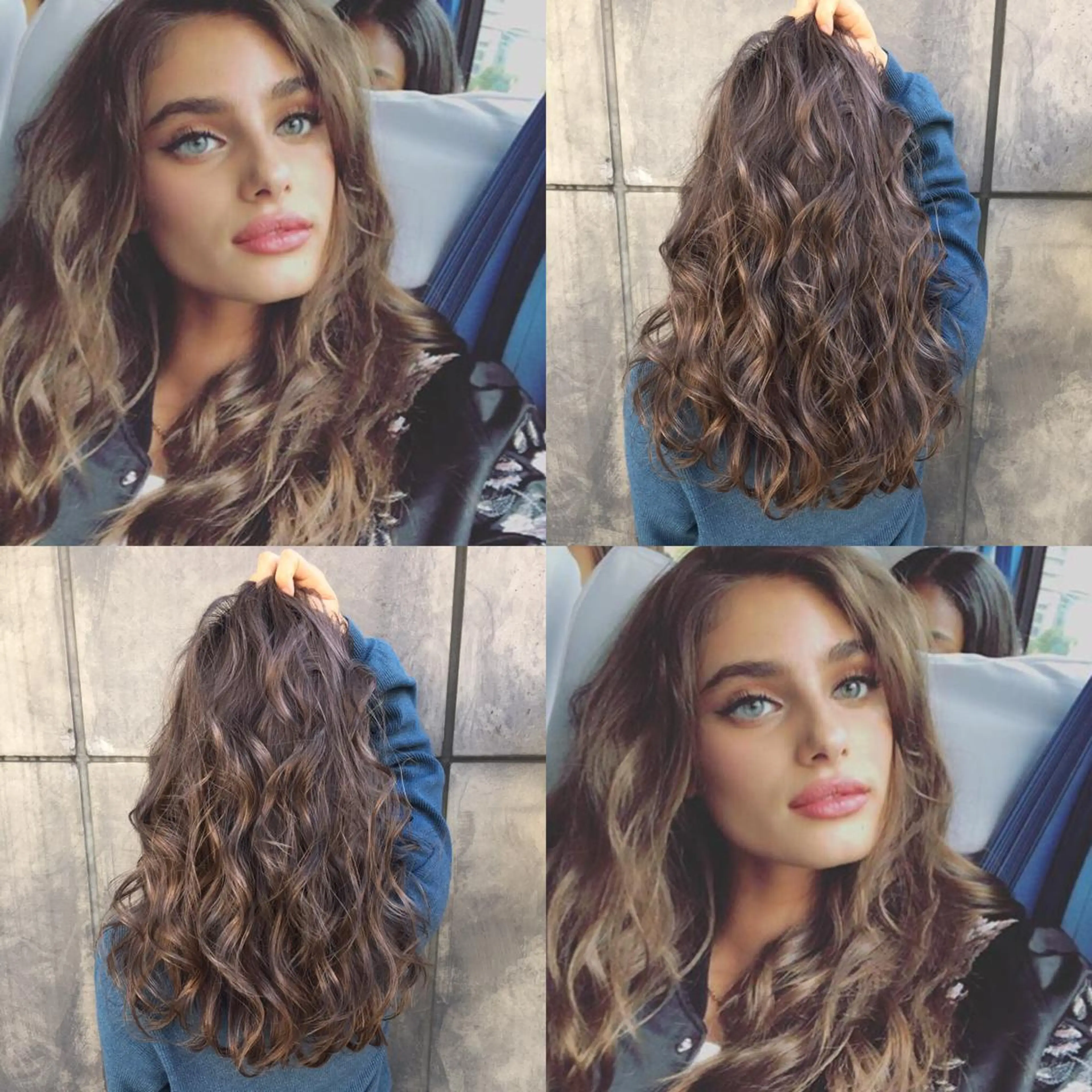 ロング カラー 外国人風カラー レイヤーカット BLend 渋谷のヘアスタイル