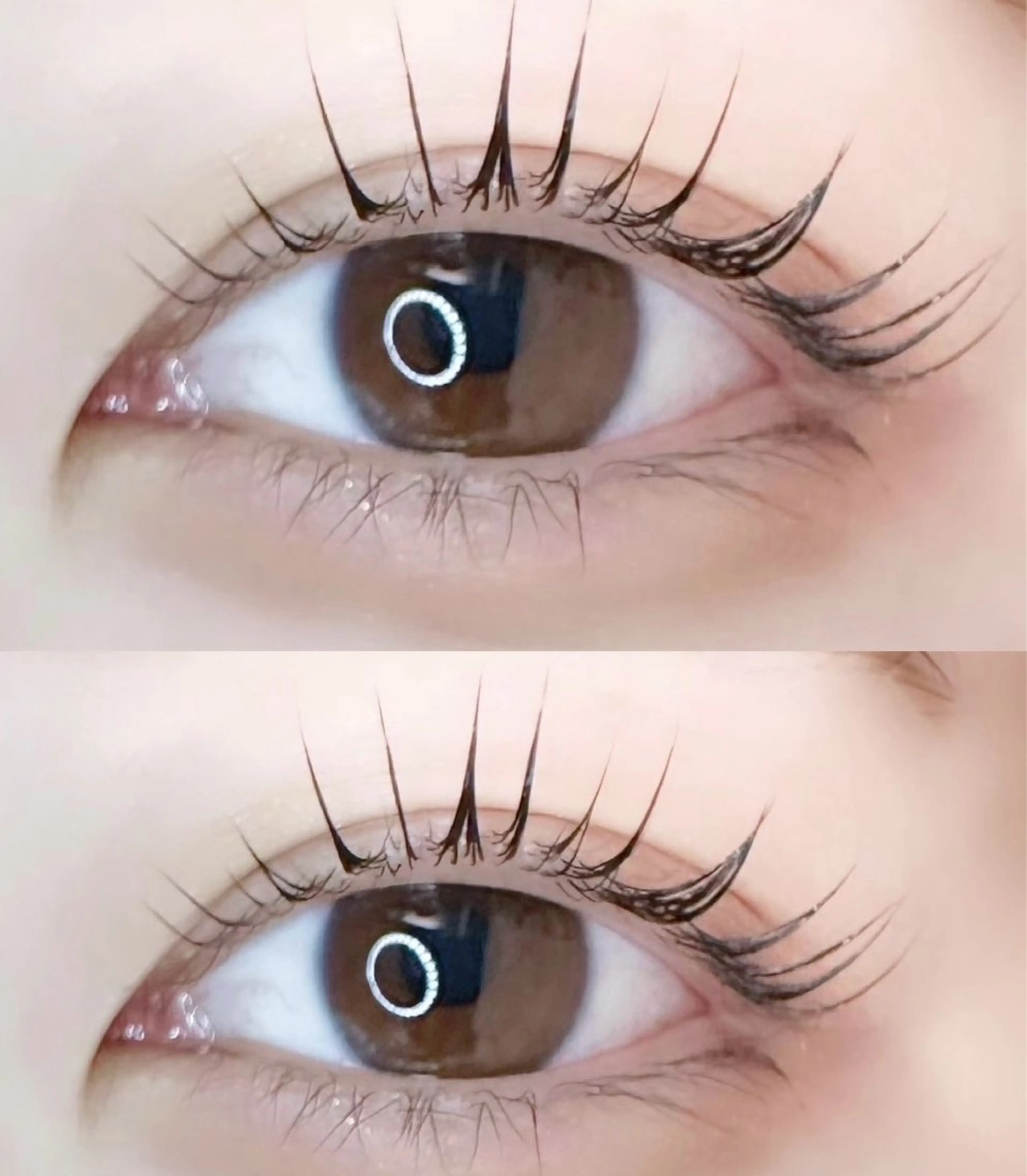 マツエク・マツパ eve🐰束間まつ毛 /透明感カラーのヘアスタイル