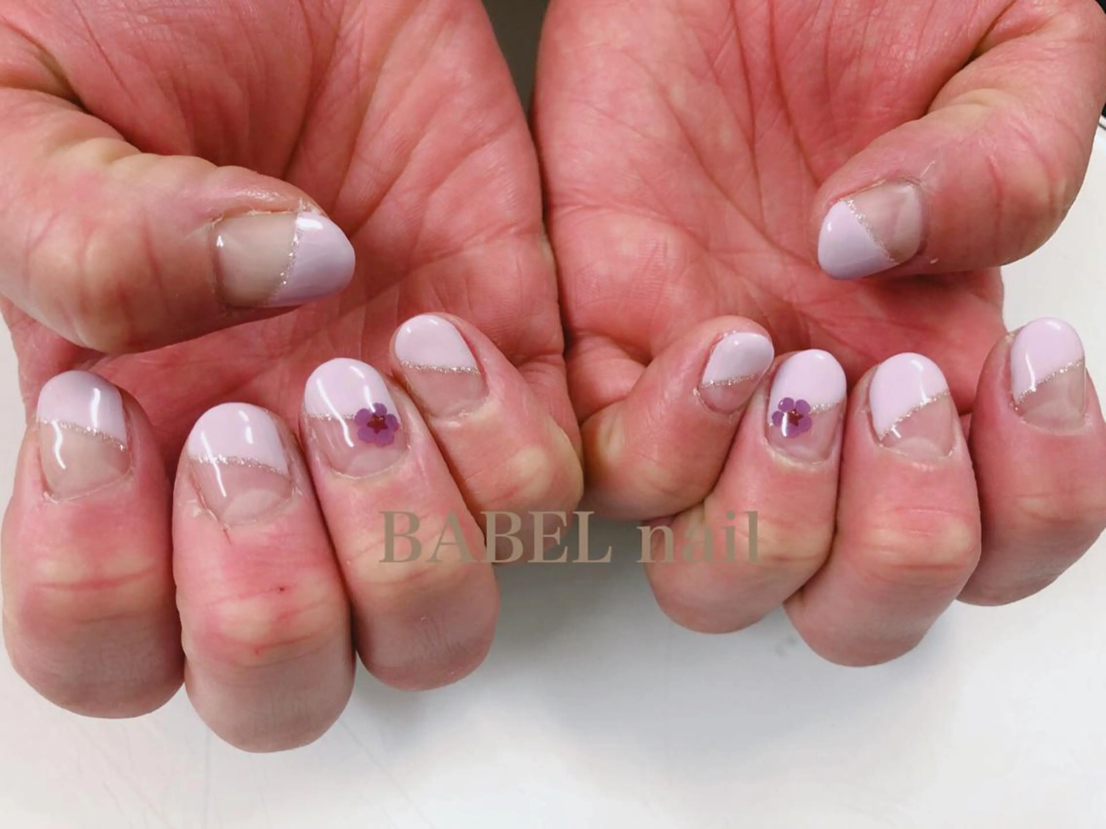 ネイル BABELバベル所属・江戸川橋✨BABEL 【バベル】大人可愛いのネイルデザイン