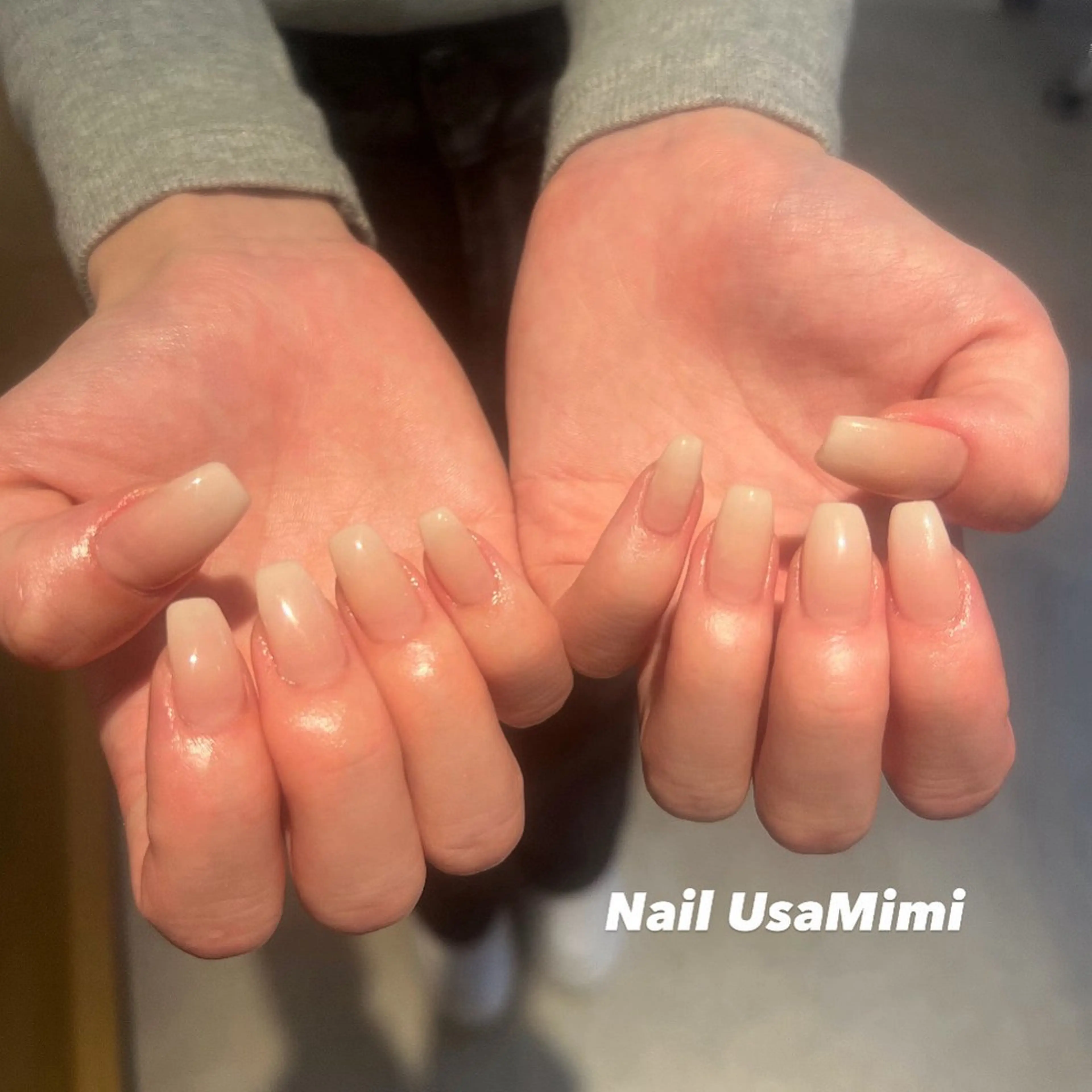 ネイル ジェルネイル 韓国ネイル マグネットネイル 持ち込み ワンカラーネイル ハンドネイル 本町NailUsa Mimi RIKOのネイルデザイン