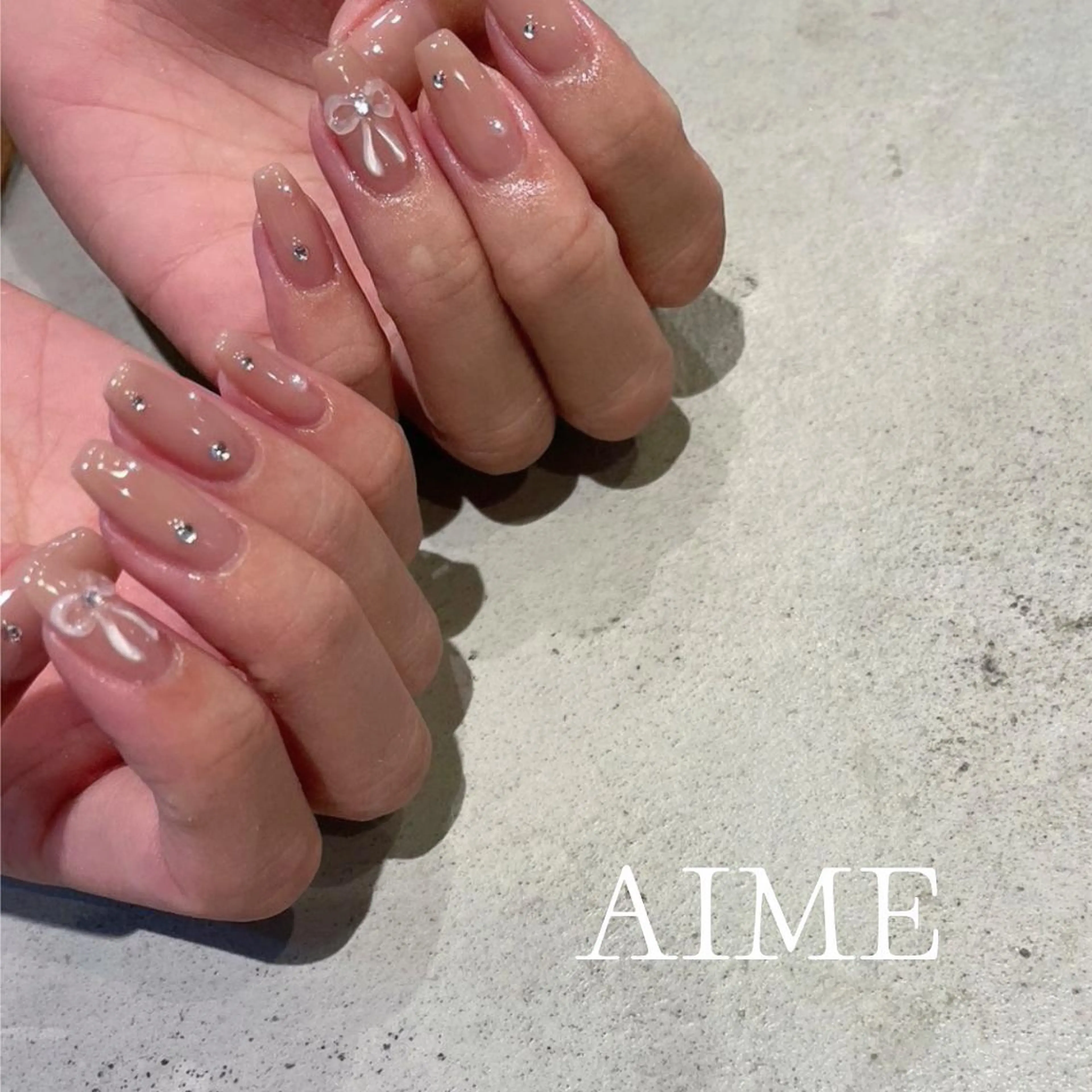 ネイル ハンドネイル AIME （momo）のネイルデザイン