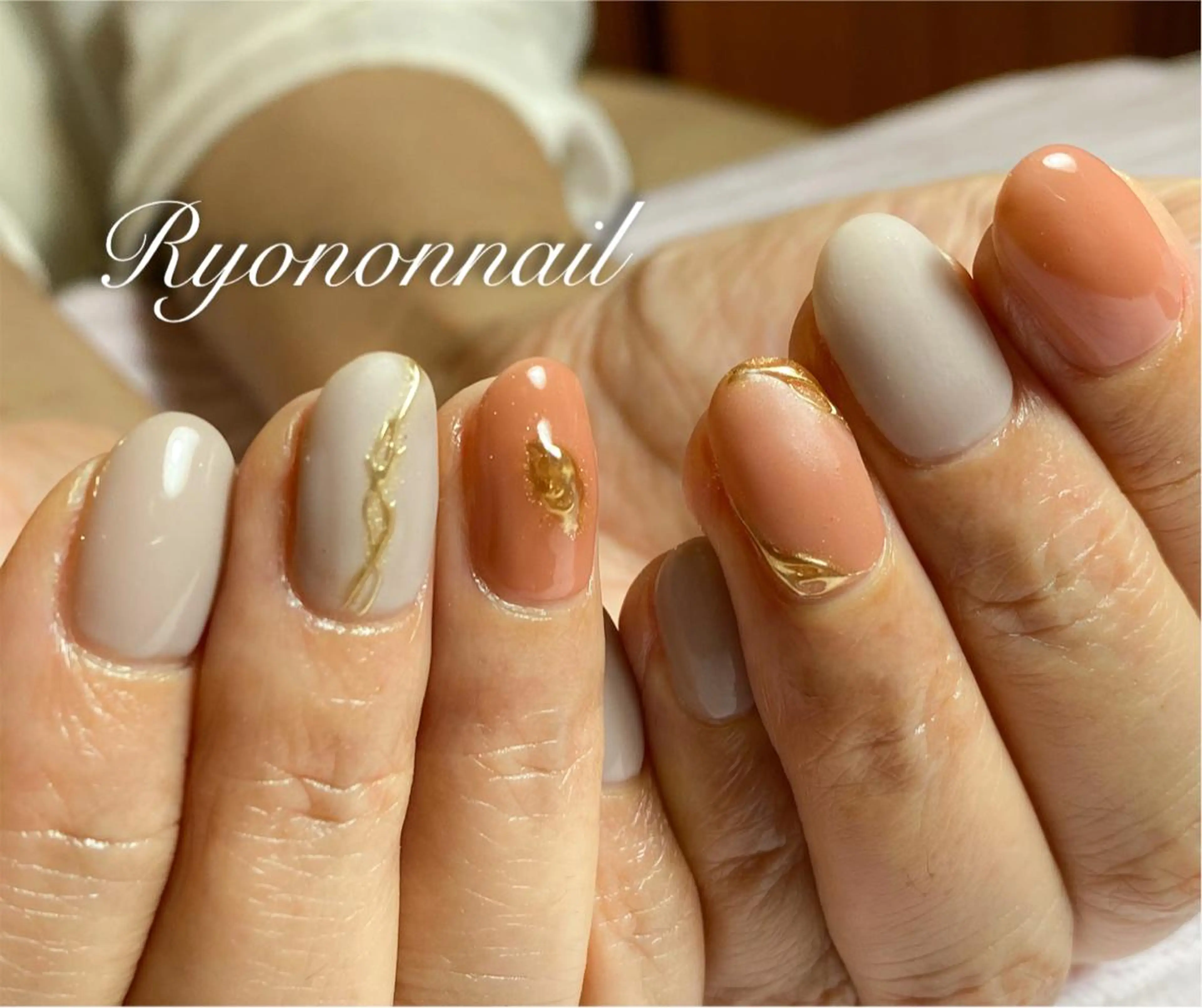 ネイル Ryononnail(リョノンネイル)所属・Ryononnail 上谷典子のネイルデザイン