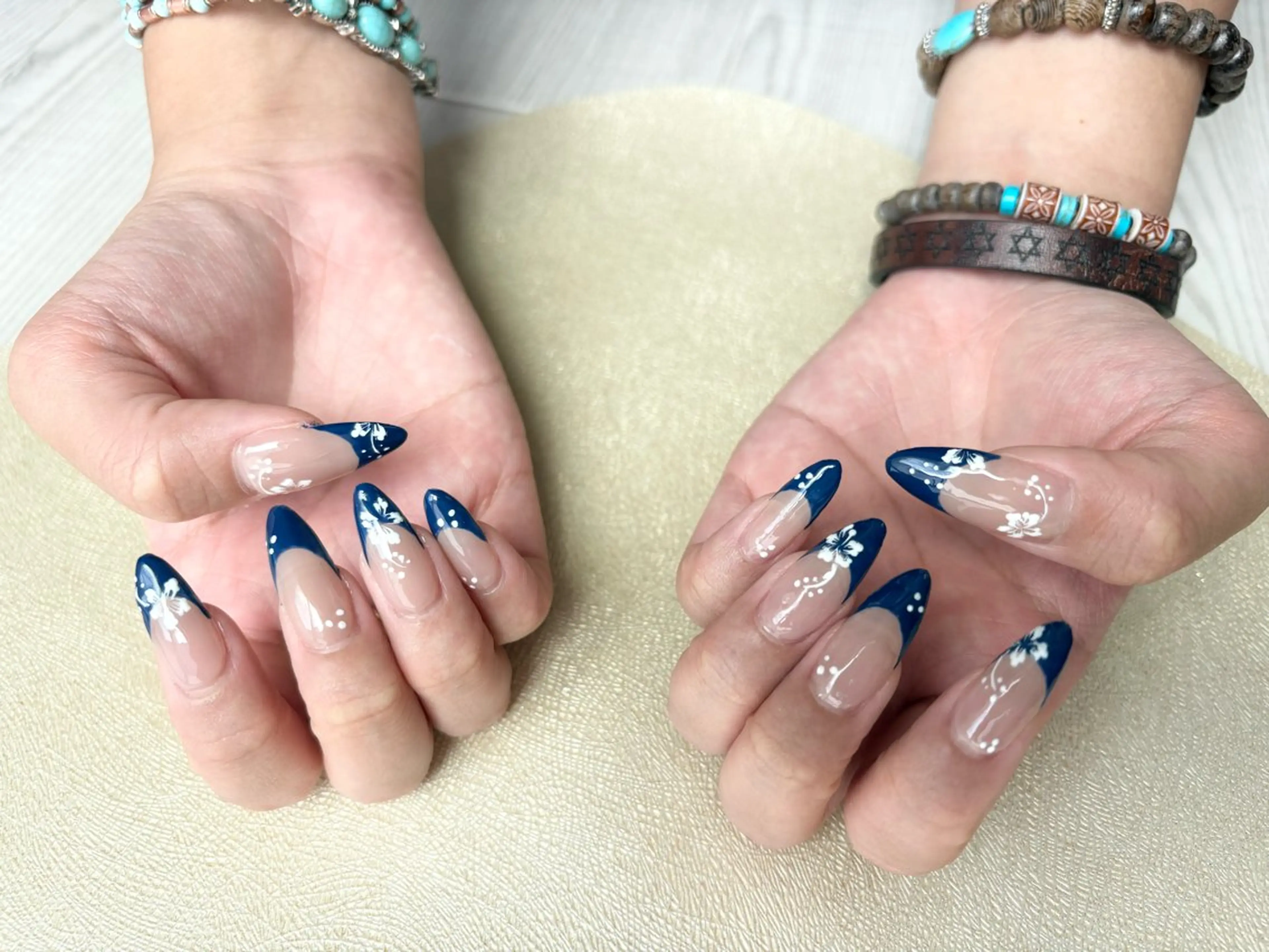 ネイル フレンチネイル ハンドネイル ✨韓国✨nail salonLumieのネイルデザイン