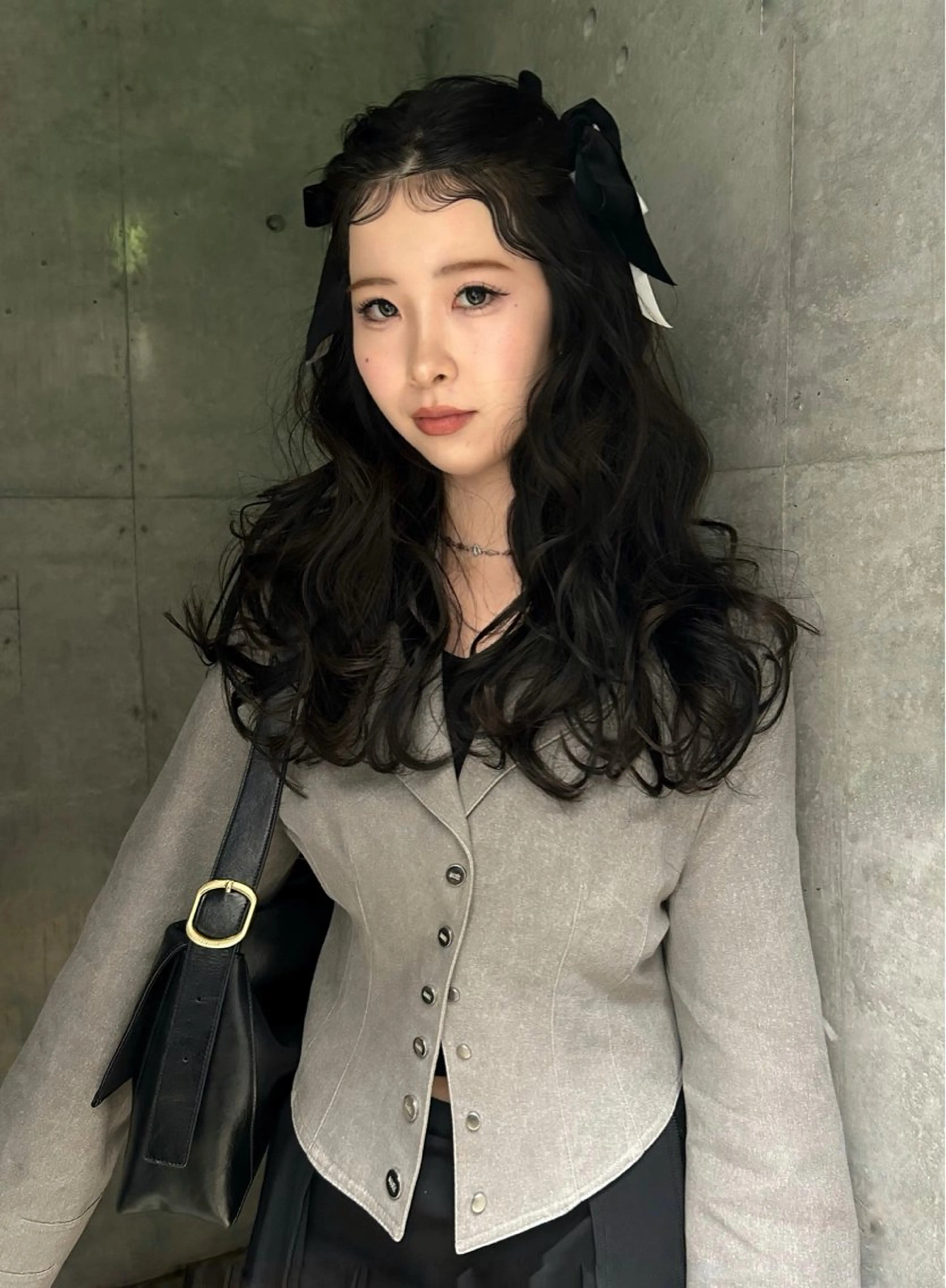 ヘアアレンジ 卒業式のヘアスタイル 🩵透明感カラー🩵 yunaのヘアスタイル