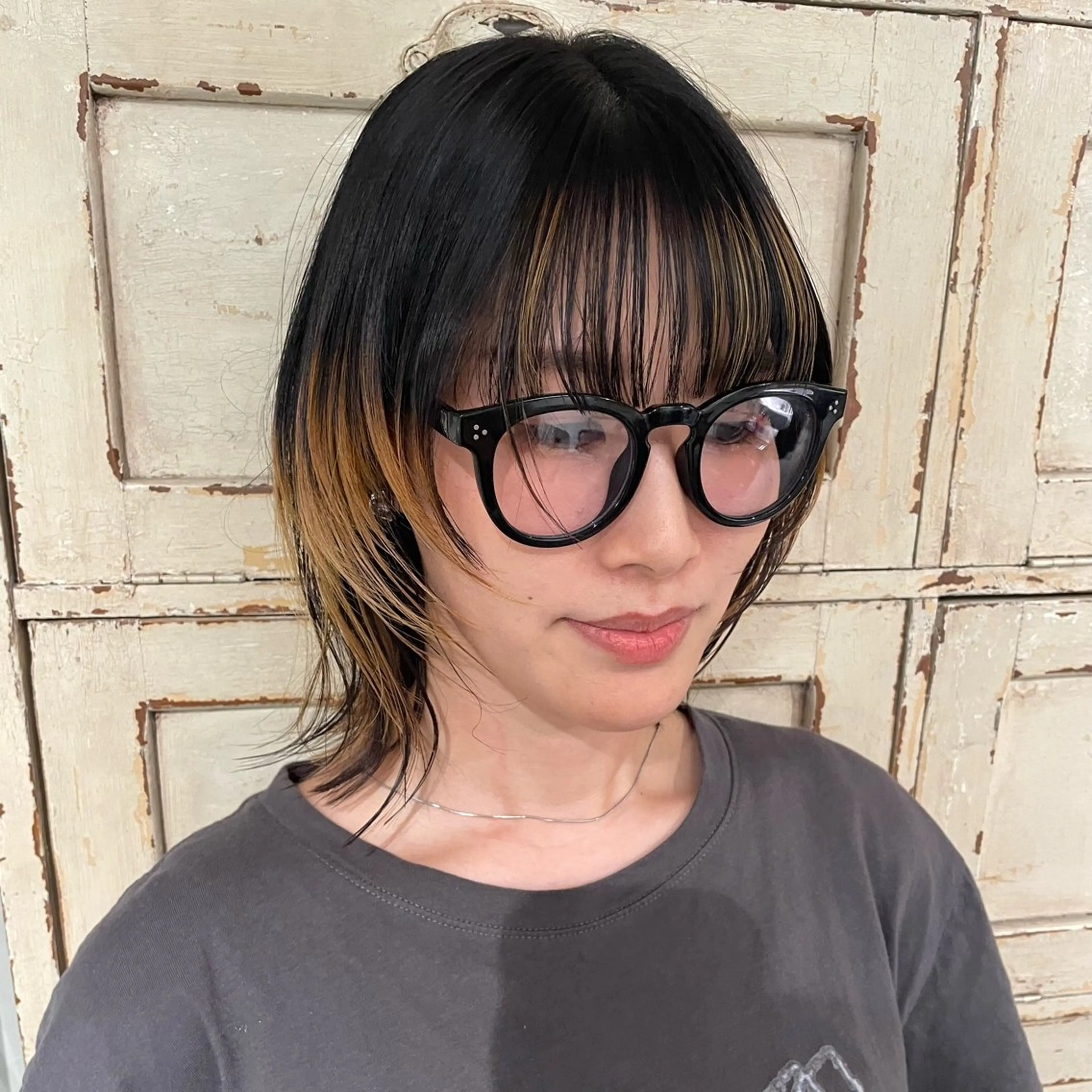 ショート カラー ブリーチ RorriM natsuのヘアスタイル