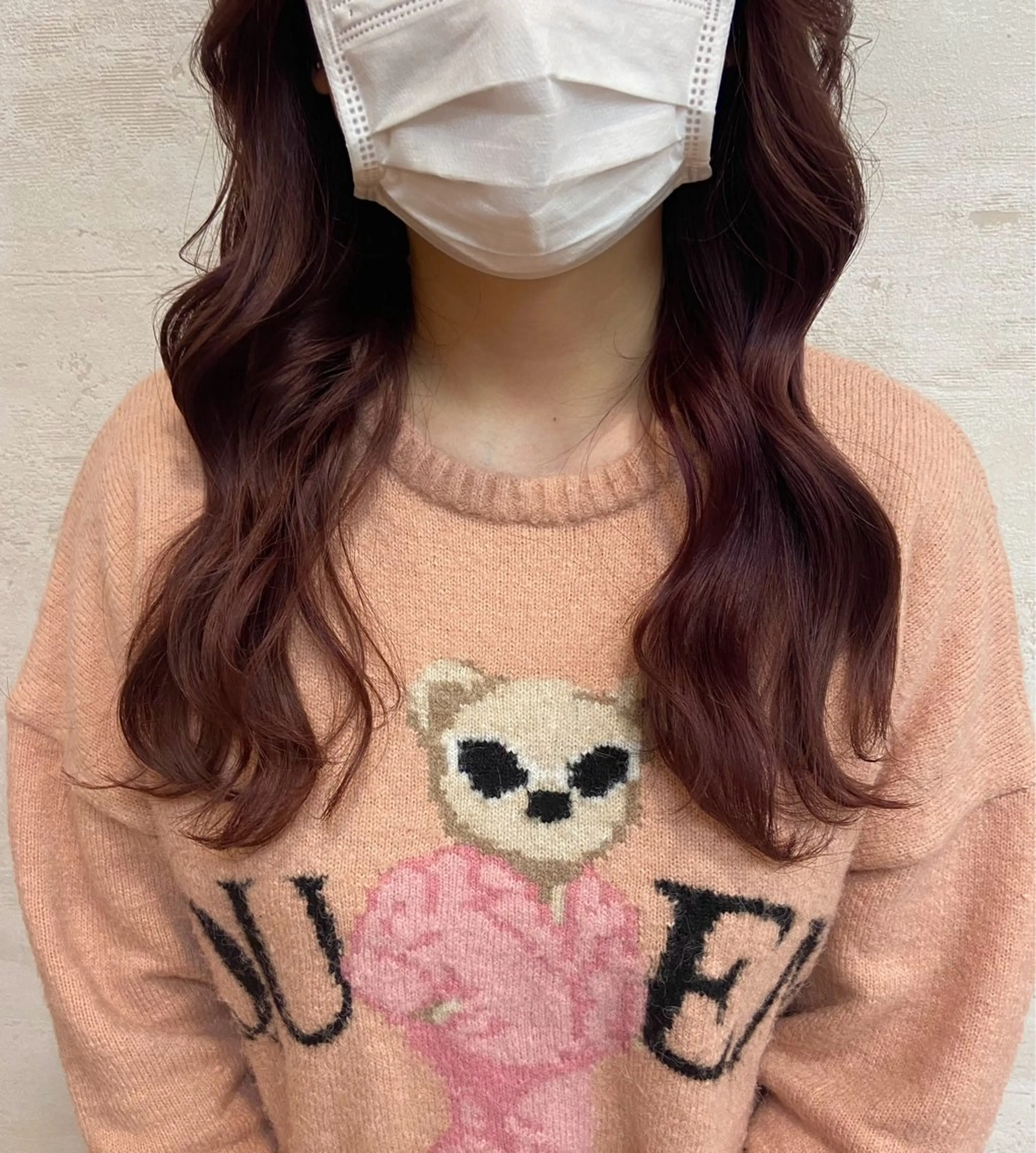 ロング カラー ピンクカラー 艶カラー/エクステ/ MIRAI🪽のヘアスタイル