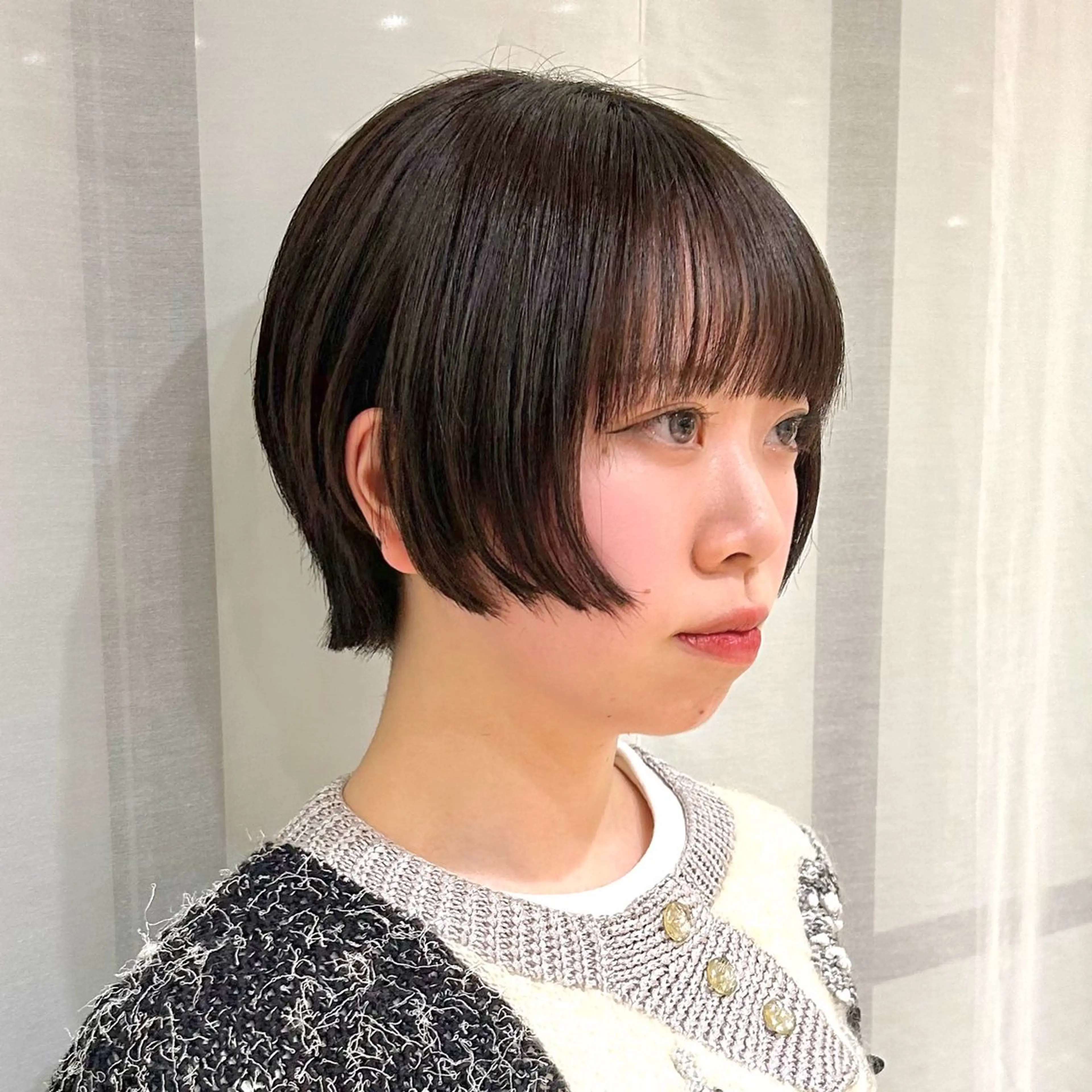 ショート ショートヘア カット ボブレイヤー/ ブリーチ/miyuuのヘアスタイル