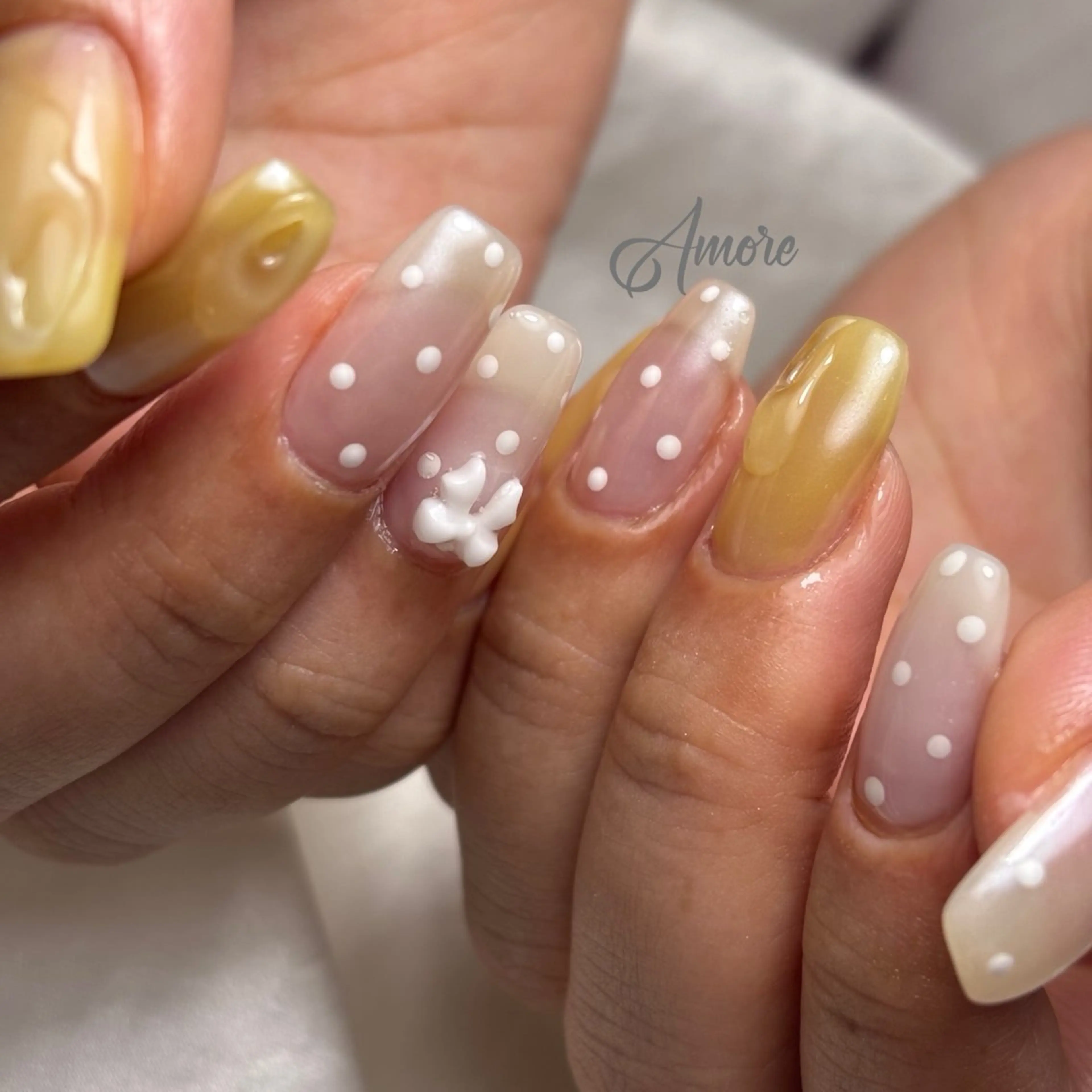 ネイル ジェルネイル キラキラネイル 韓国ネイル マグネットネイル パラジェル You kyehwaのネイルデザイン