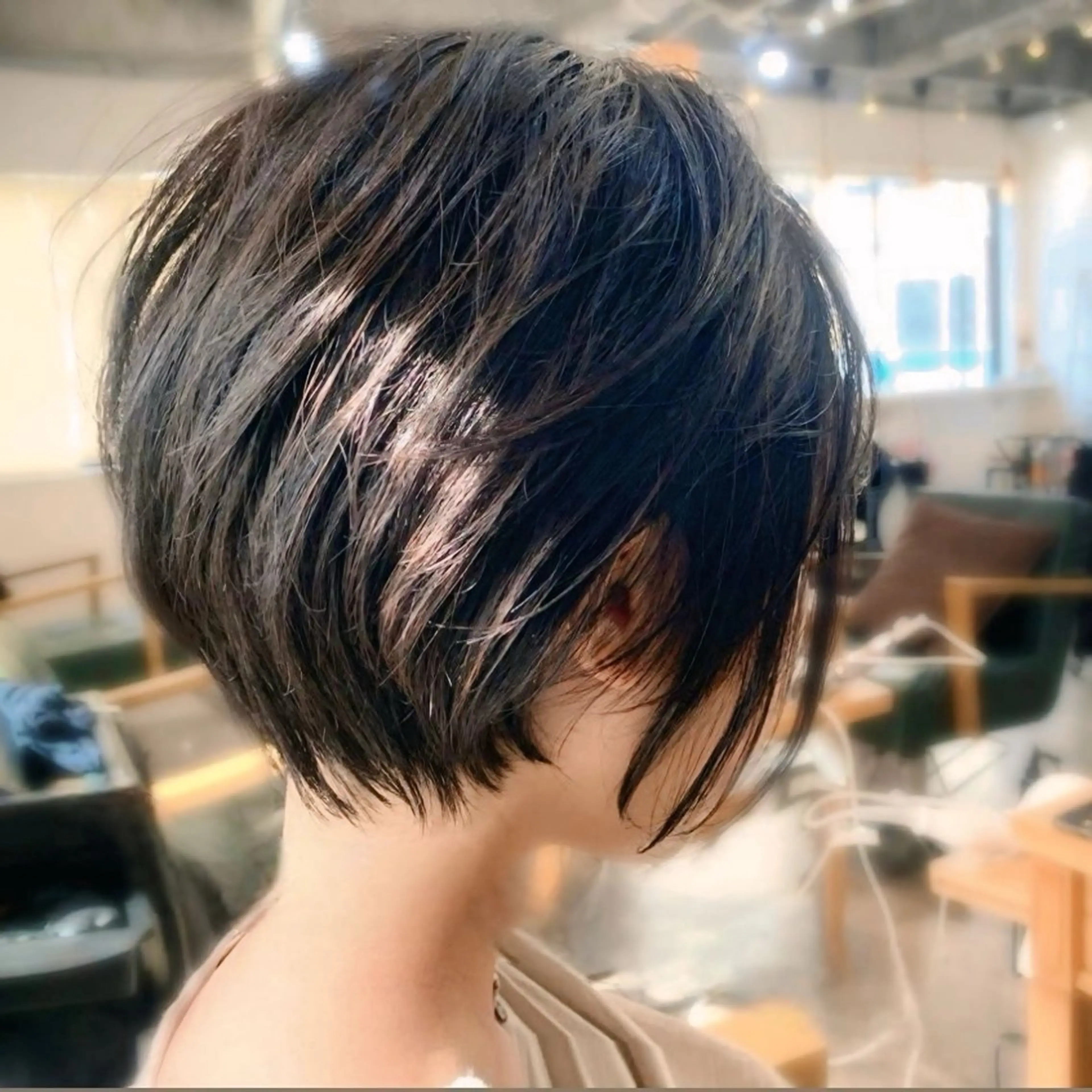 ショート カラー カット ヘアカラー トリートメント 前田 健太のヘアスタイル