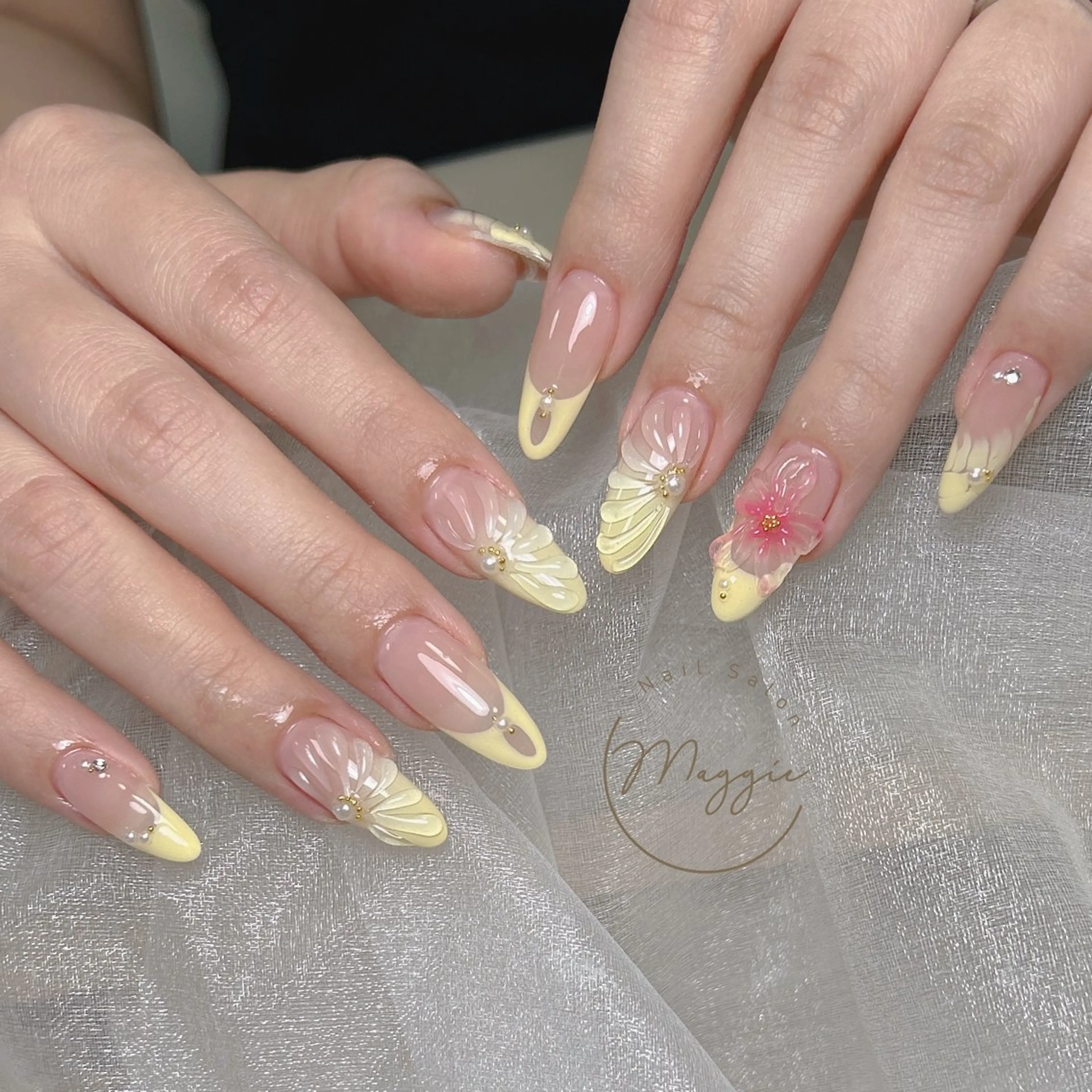 ネイル ハンドネイル Maggie Nail🦩のネイルデザイン