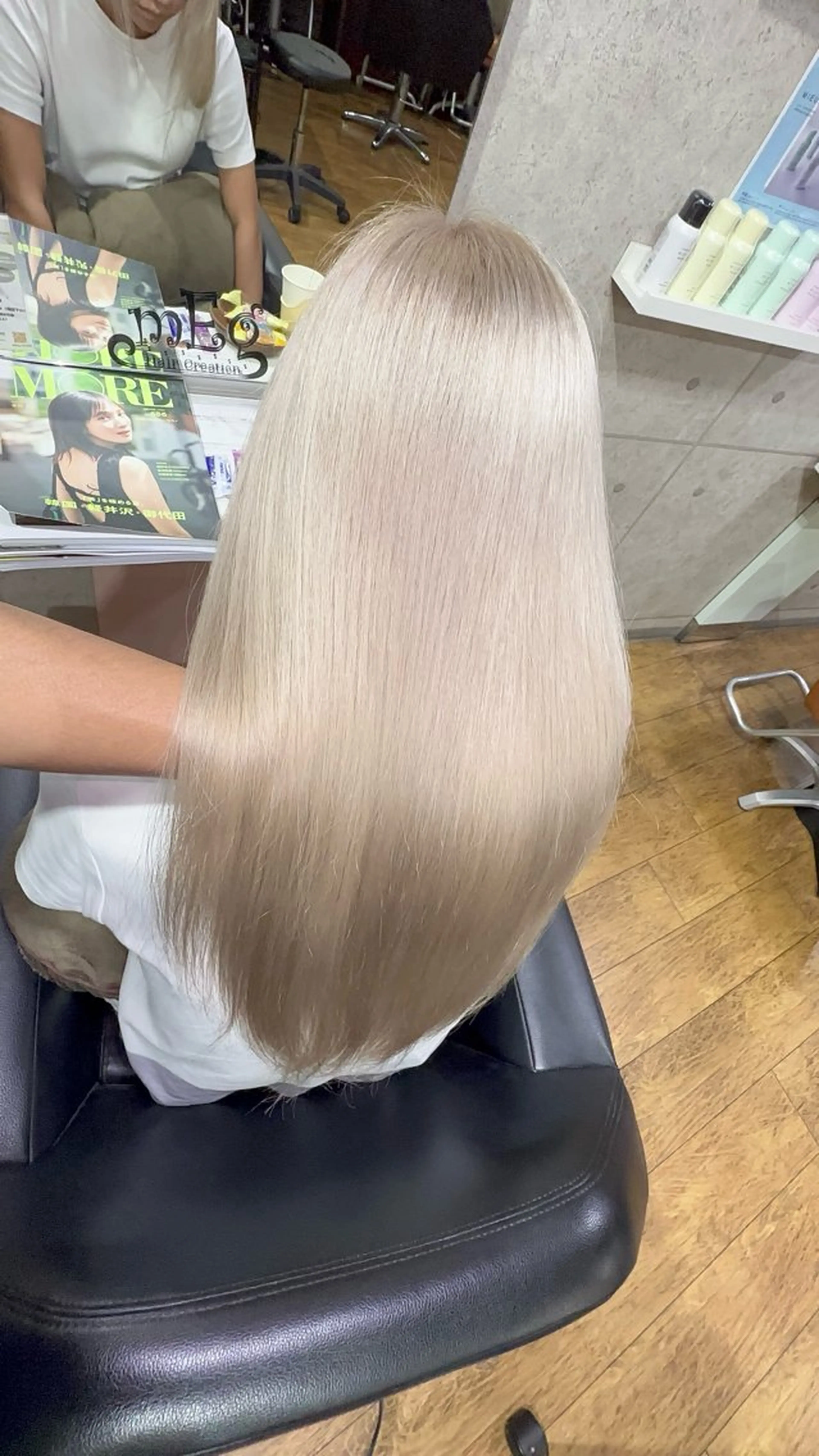 ロング カラー カット トリートメント mEg hair creation川崎矢向店所属・✨️複雑履歴特化 美容師アトム✨️のヘアスタイル