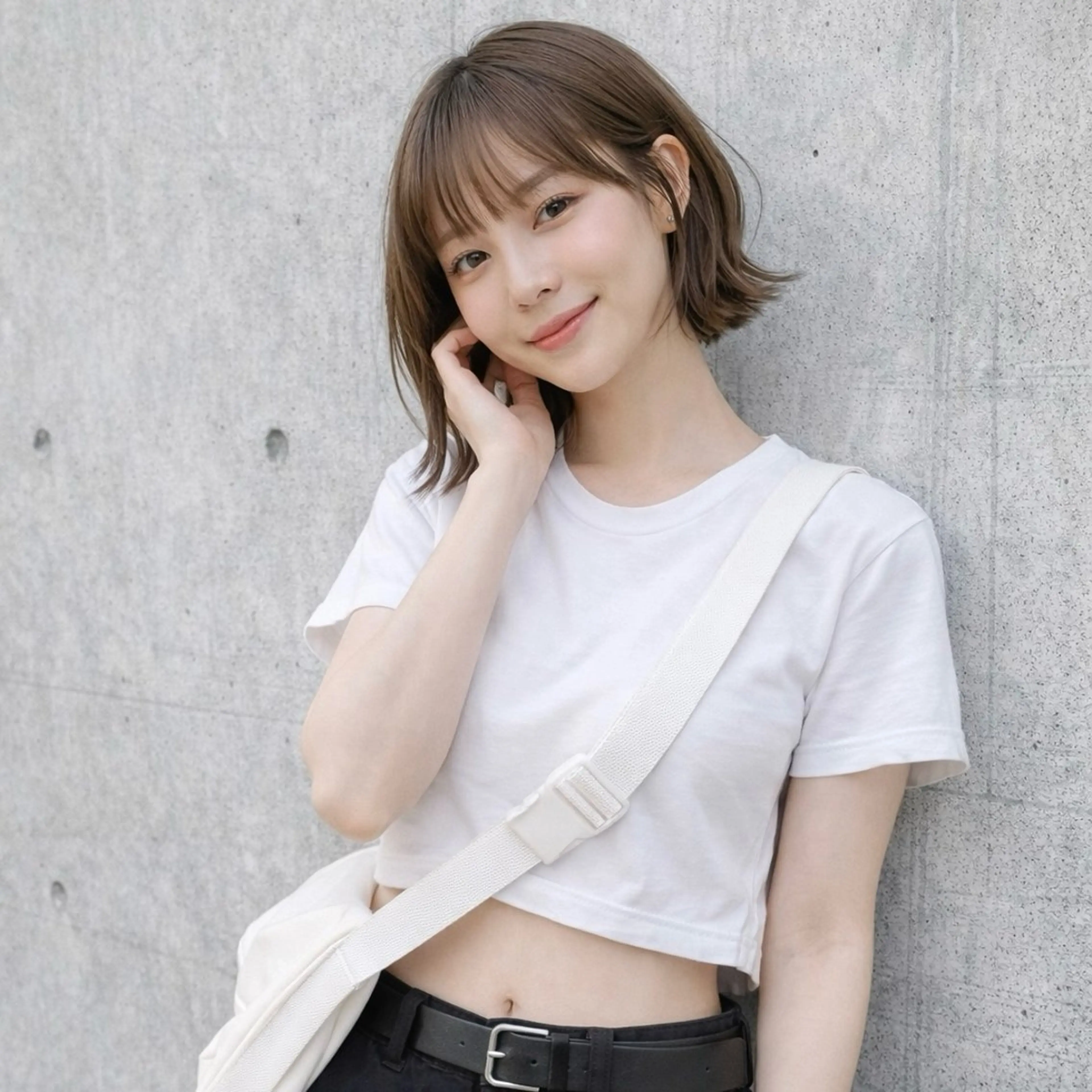 ショート カラー カット ヘアカラー トリートメント 一ノ瀬 暁のヘアスタイル