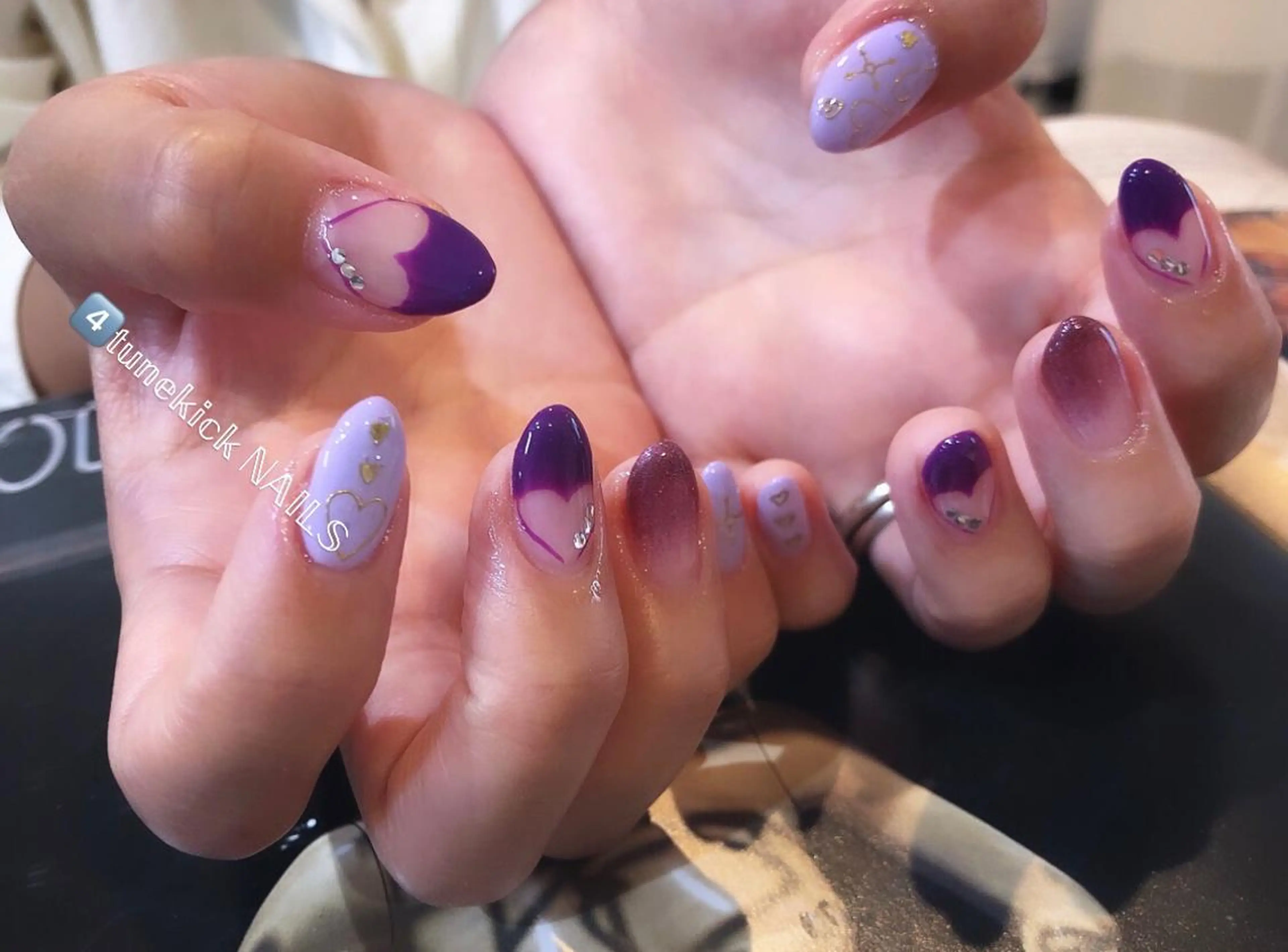 ネイル 4tunekick NAILS(フォーチュンキックネイルズ)所属・光森 淳子のネイルデザイン