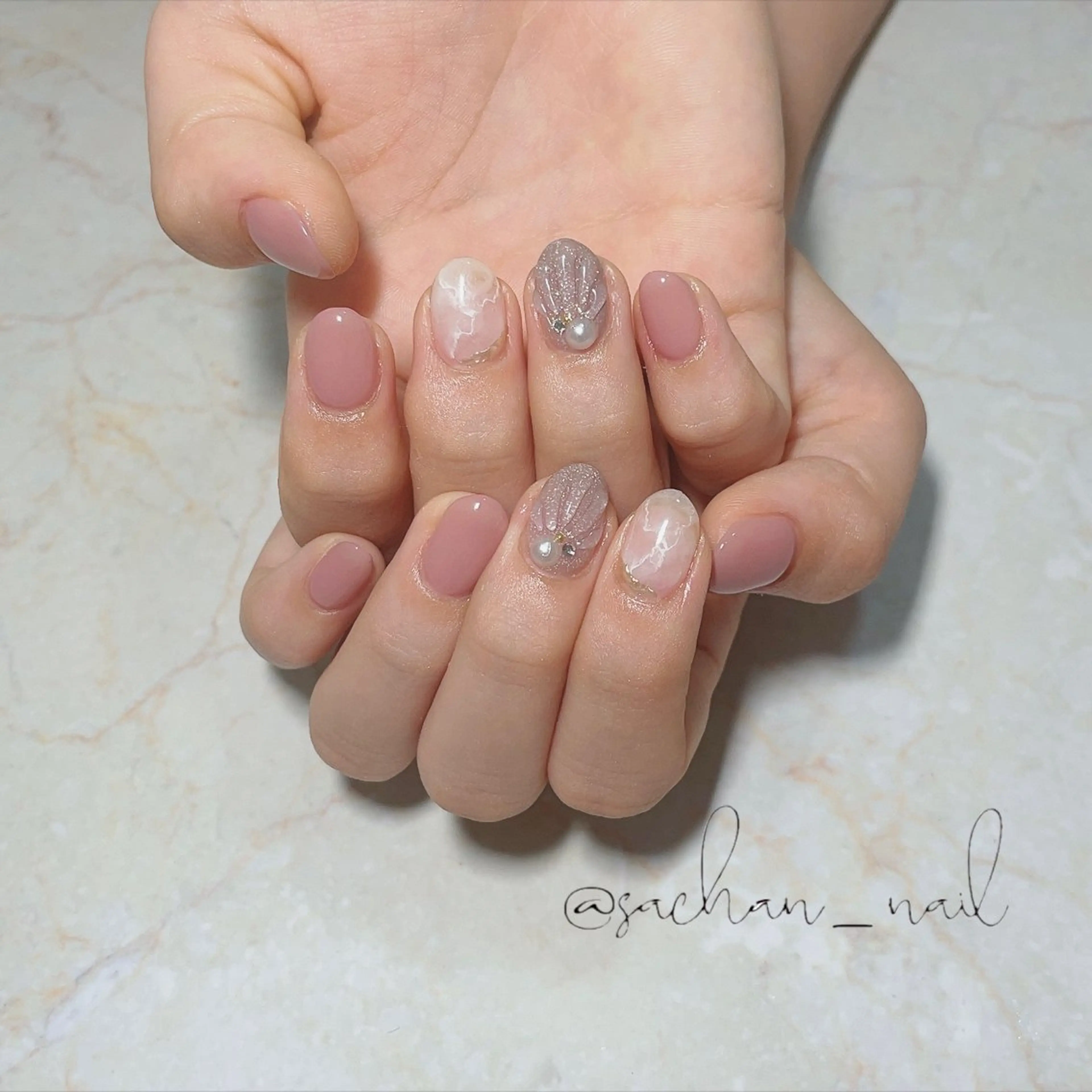 ネイル ハンドネイル Sukegawa Satsukiのネイルデザイン