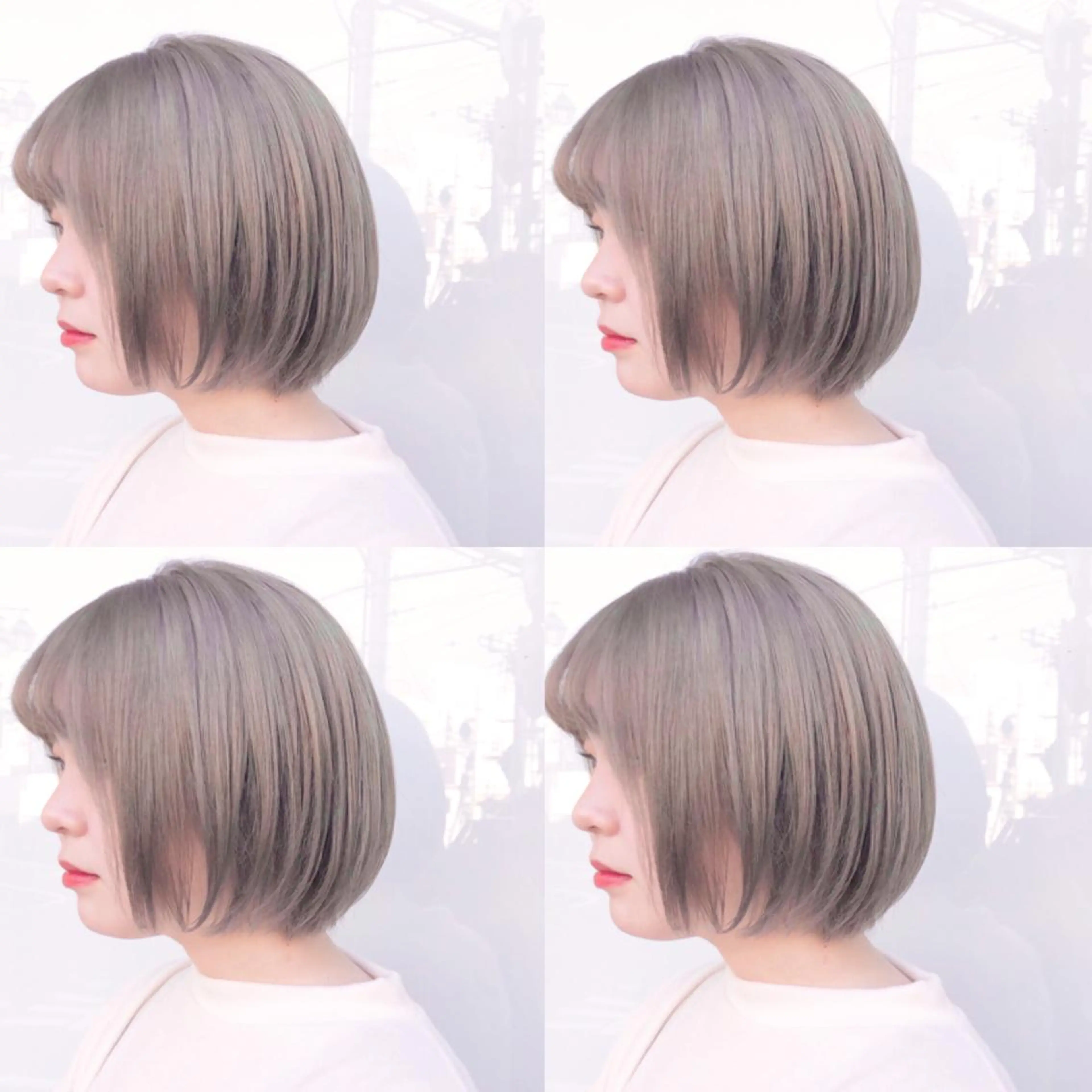 ミディアム カラー HOLON池袋所属・ウルフカット ハッシュカット/七海のヘアスタイル