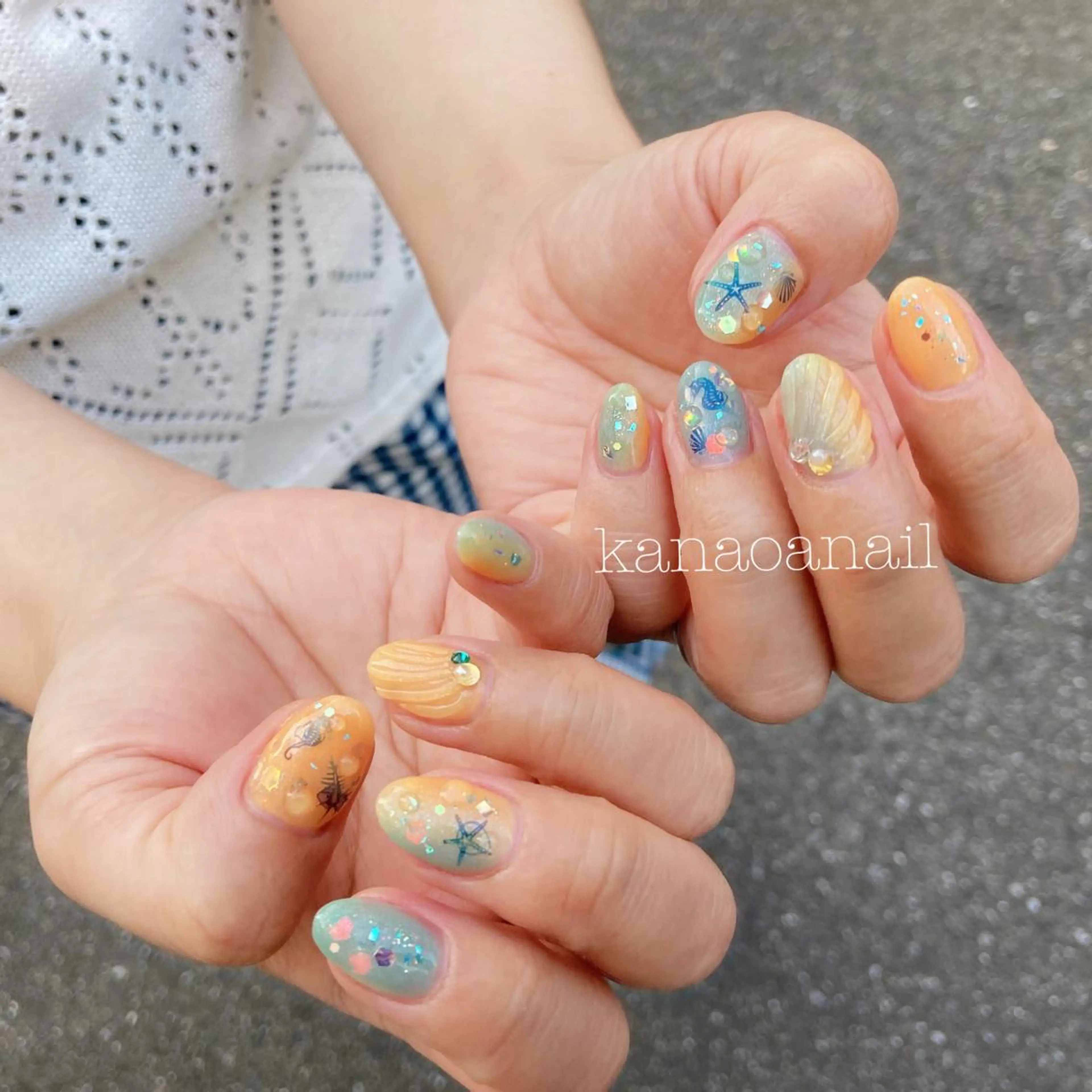 ネイル kanaoa nailのネイルデザイン
