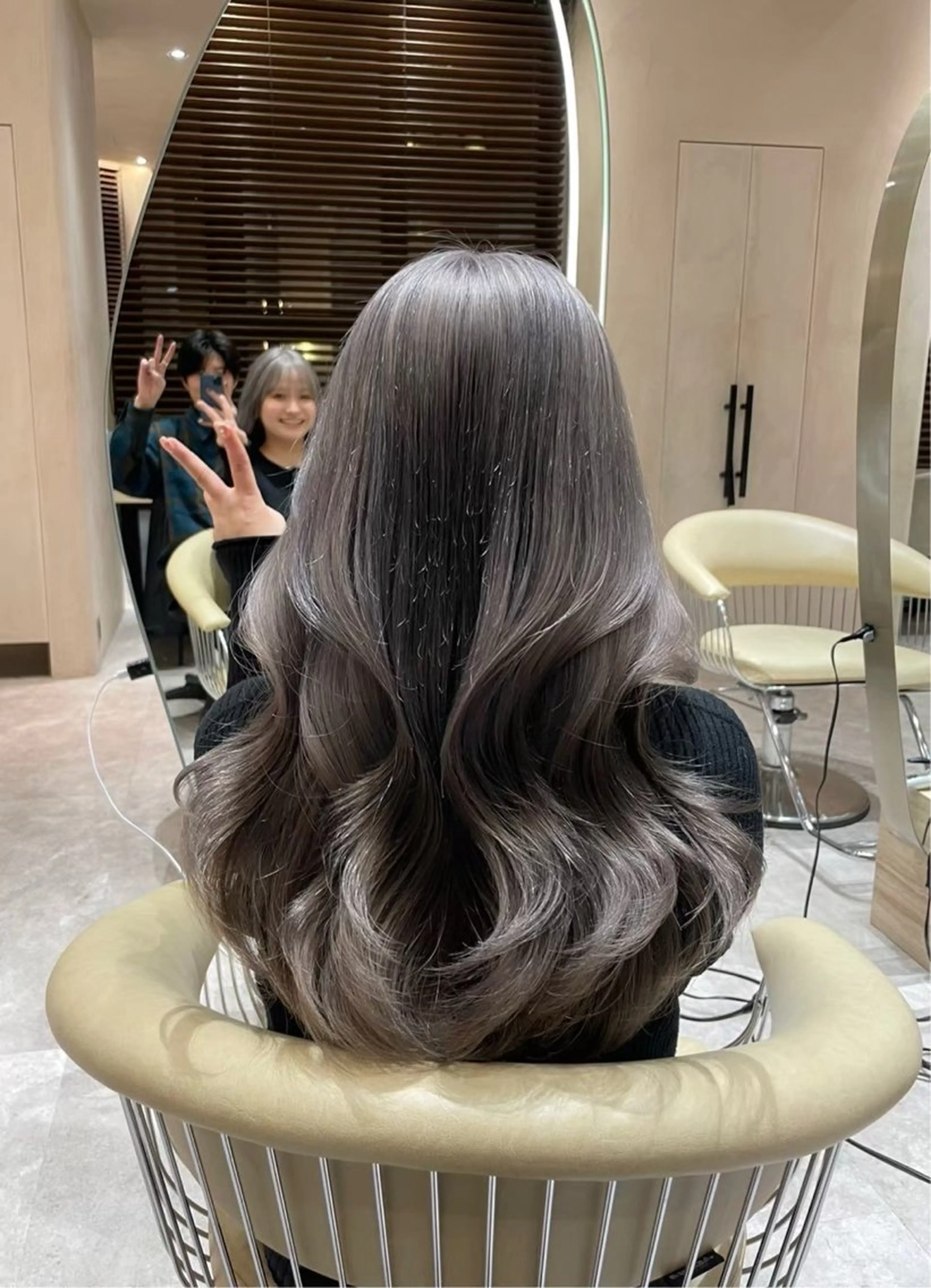 ロング カラー 渋谷／透明感カラー kuttiのヘアスタイル