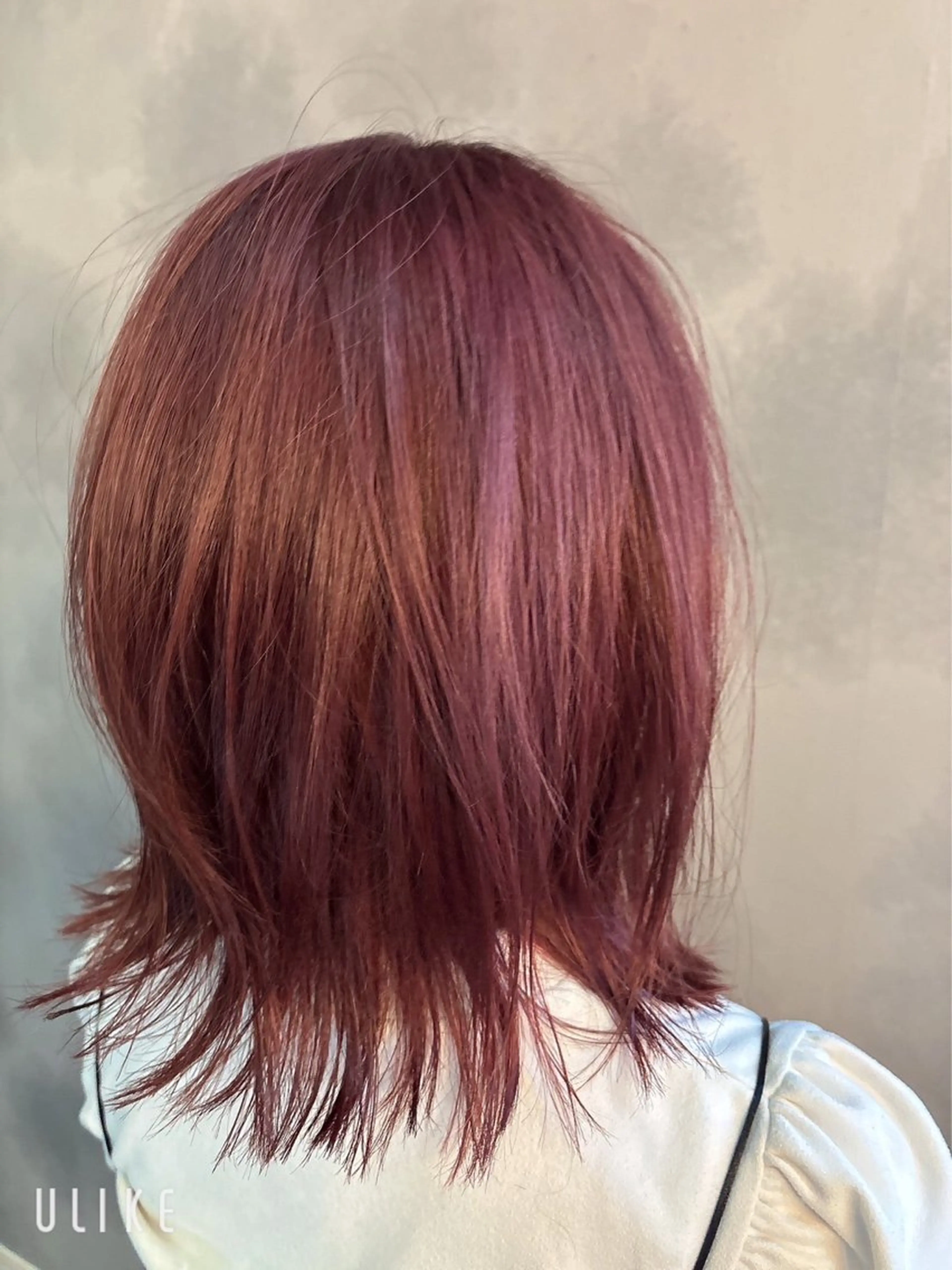 ミディアム カラー ヘアカラー Glimpse中津店 髪質改善/マツエクのヘアスタイル