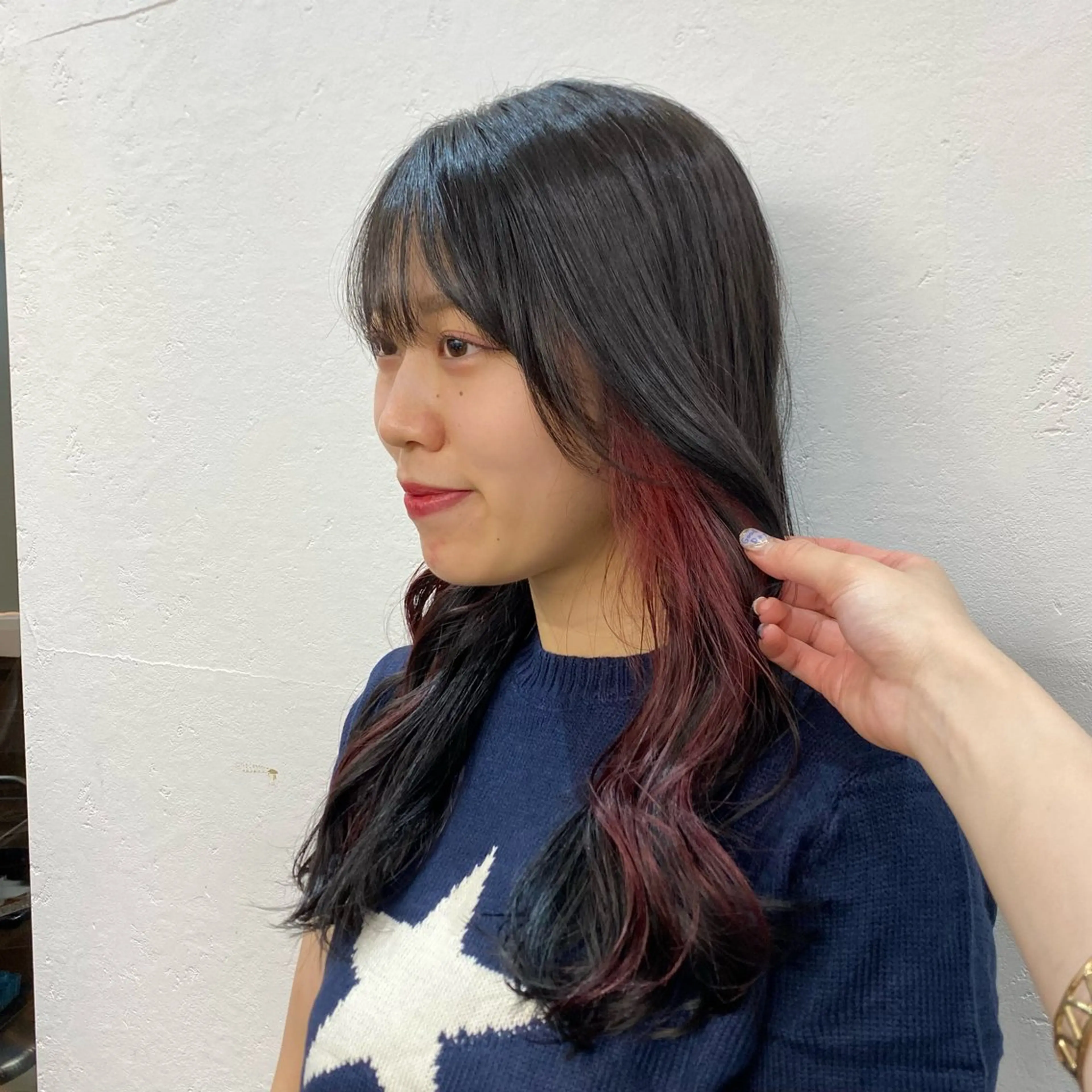 ロング カラー ヘアアレンジ インナーカラー カット ヘアカラー 🤎ケアブリーチ/ カット/酸スト🤎のヘアスタイル