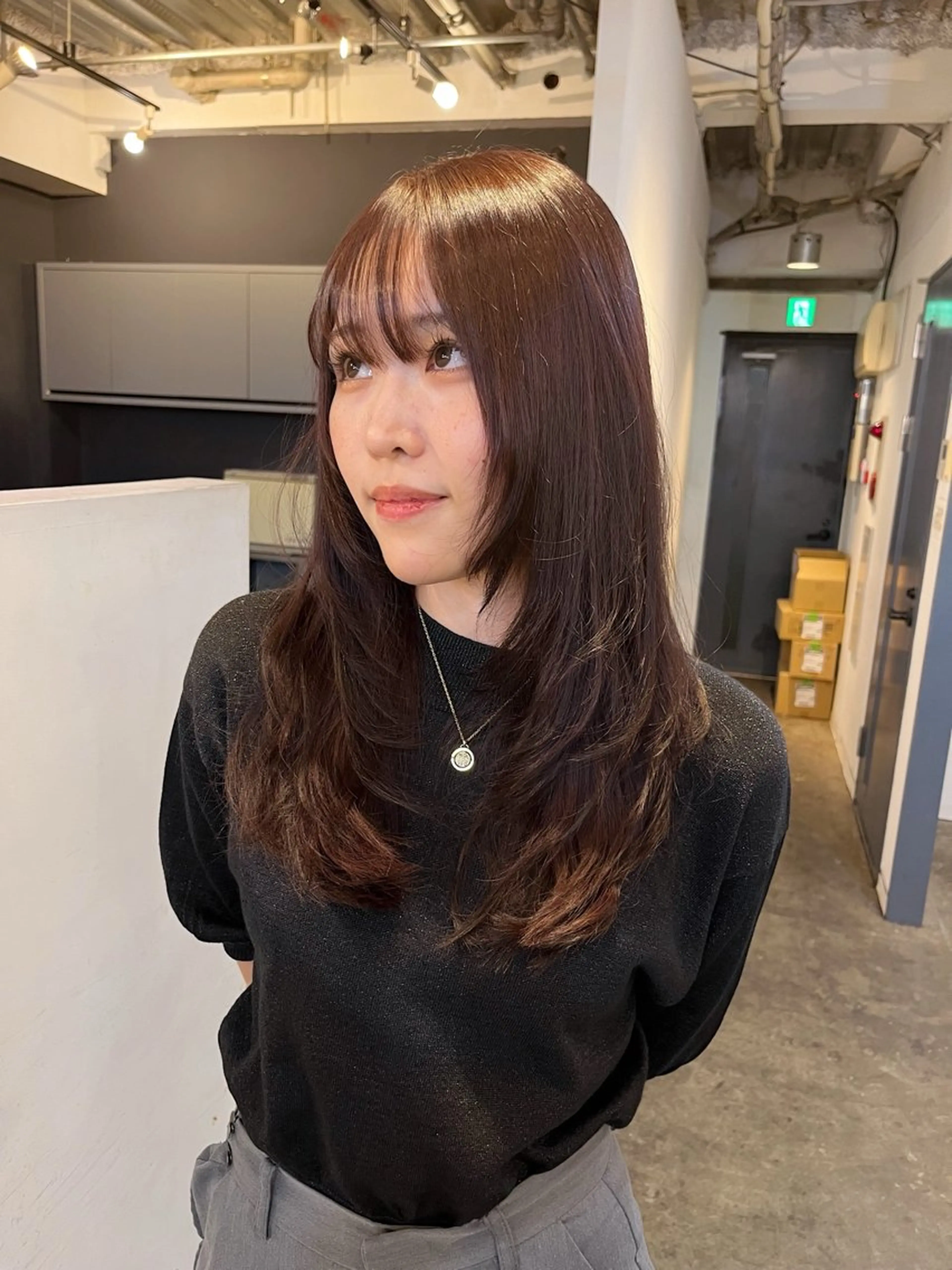 ロング カラー カット ヘアカラー トリートメント 🌛ダブルカラー 🌜SAYAKAのヘアスタイル