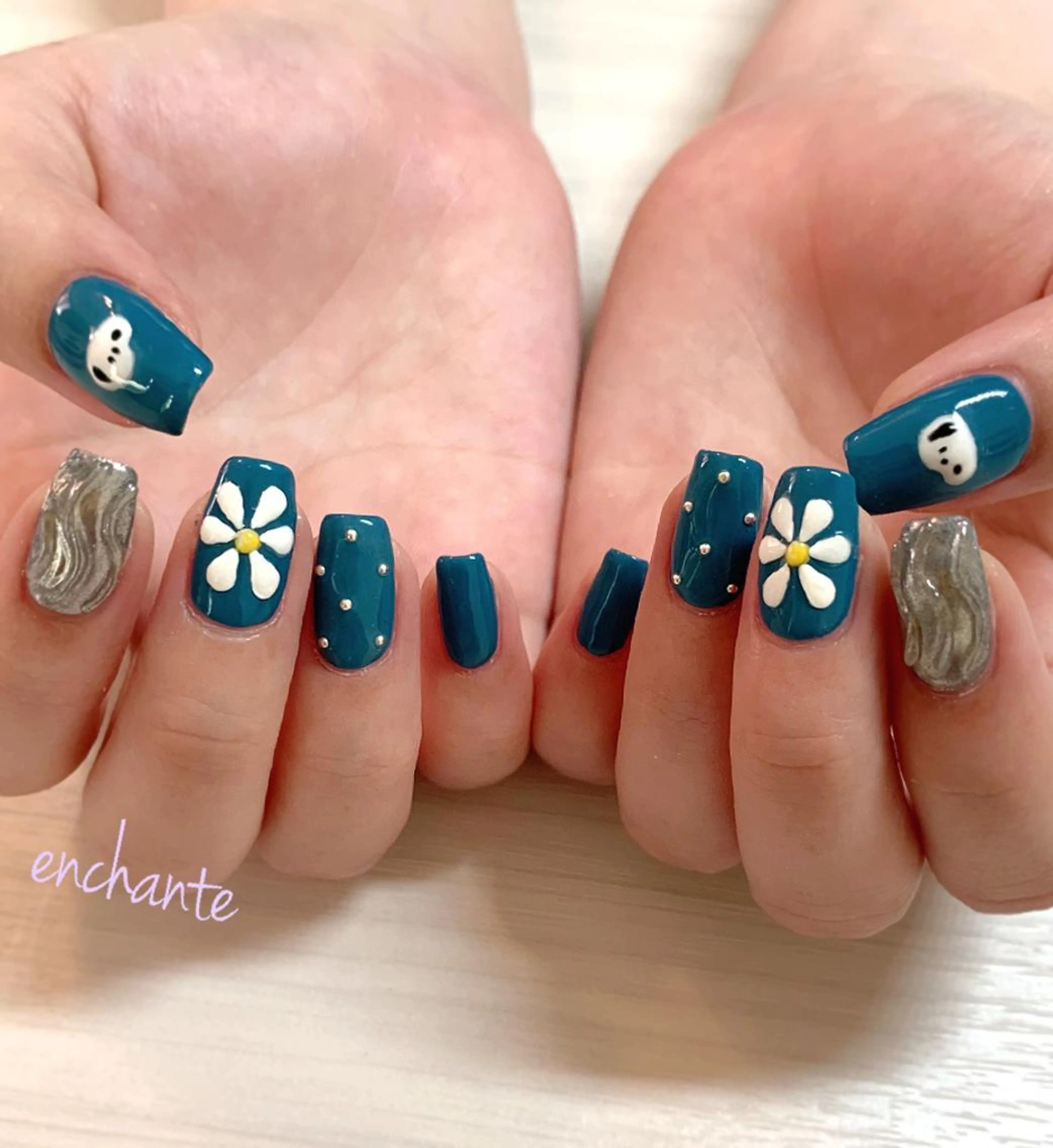 ネイル アンシャンテ所属・enchante 自由が丘のネイルデザイン