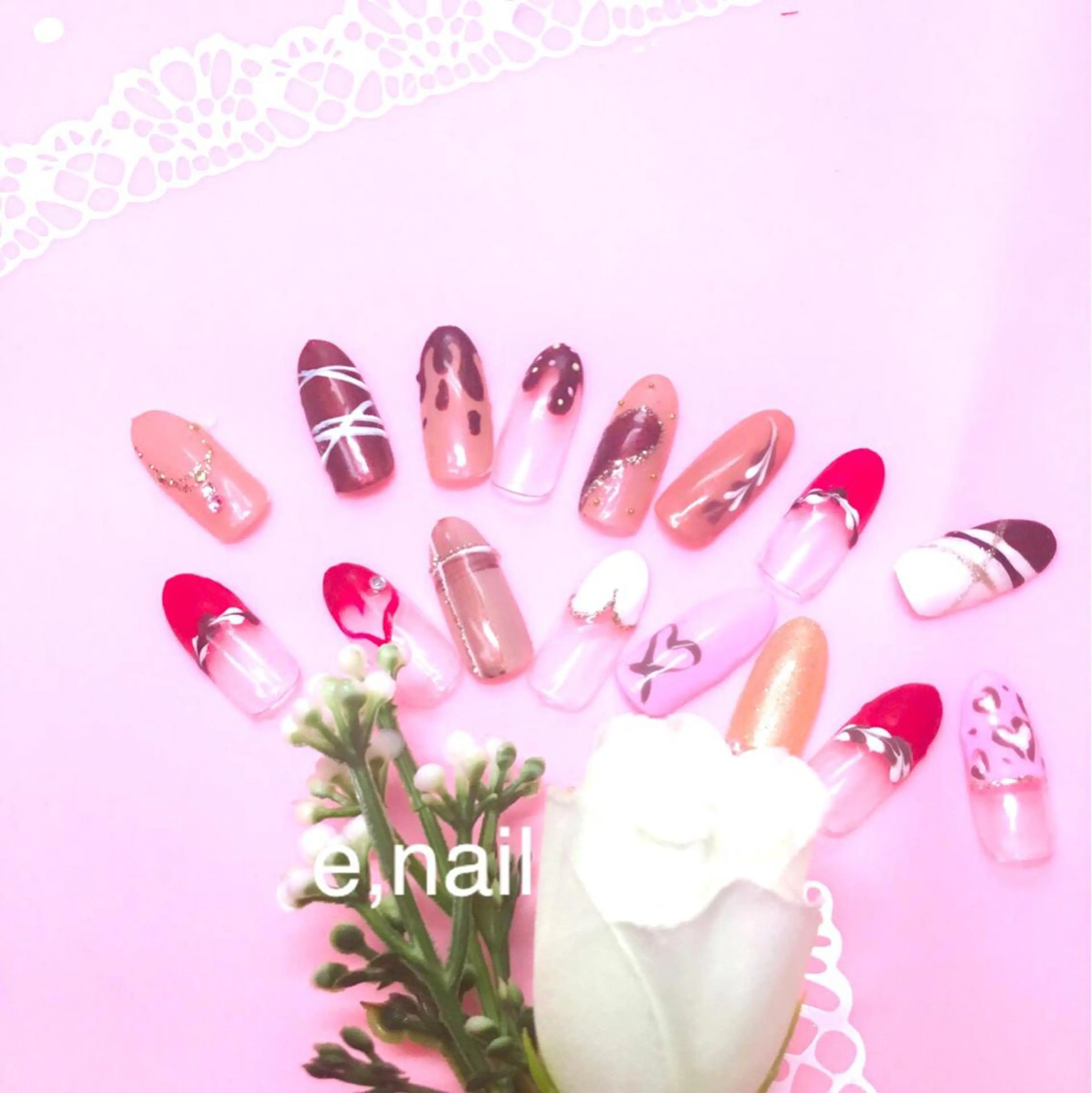 ネイル e.nail所属・和賀井 恵理のネイルデザイン