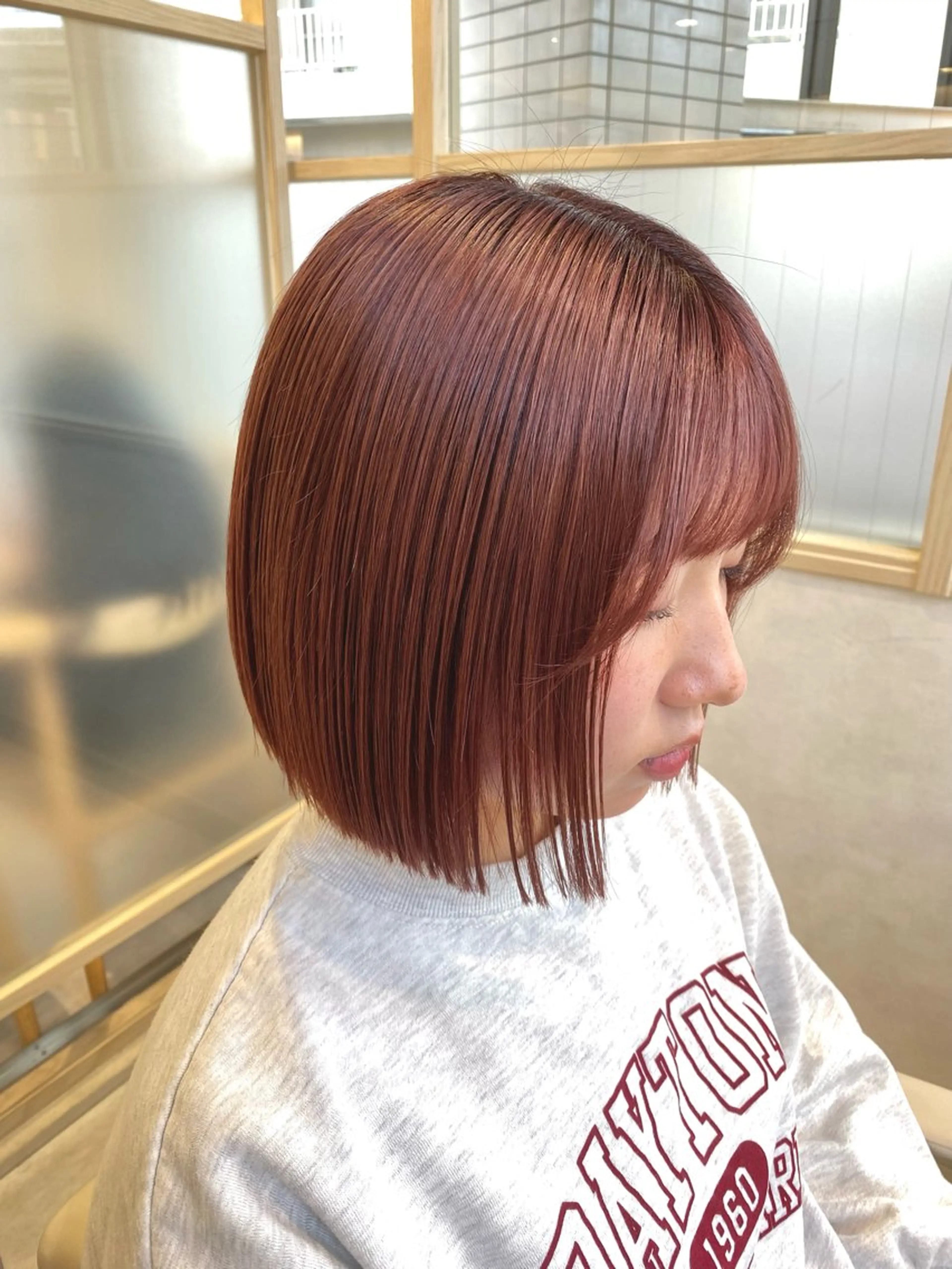 【🌷低ダメージ🌷】カット+艶カラー +ケアトリートメントの写真