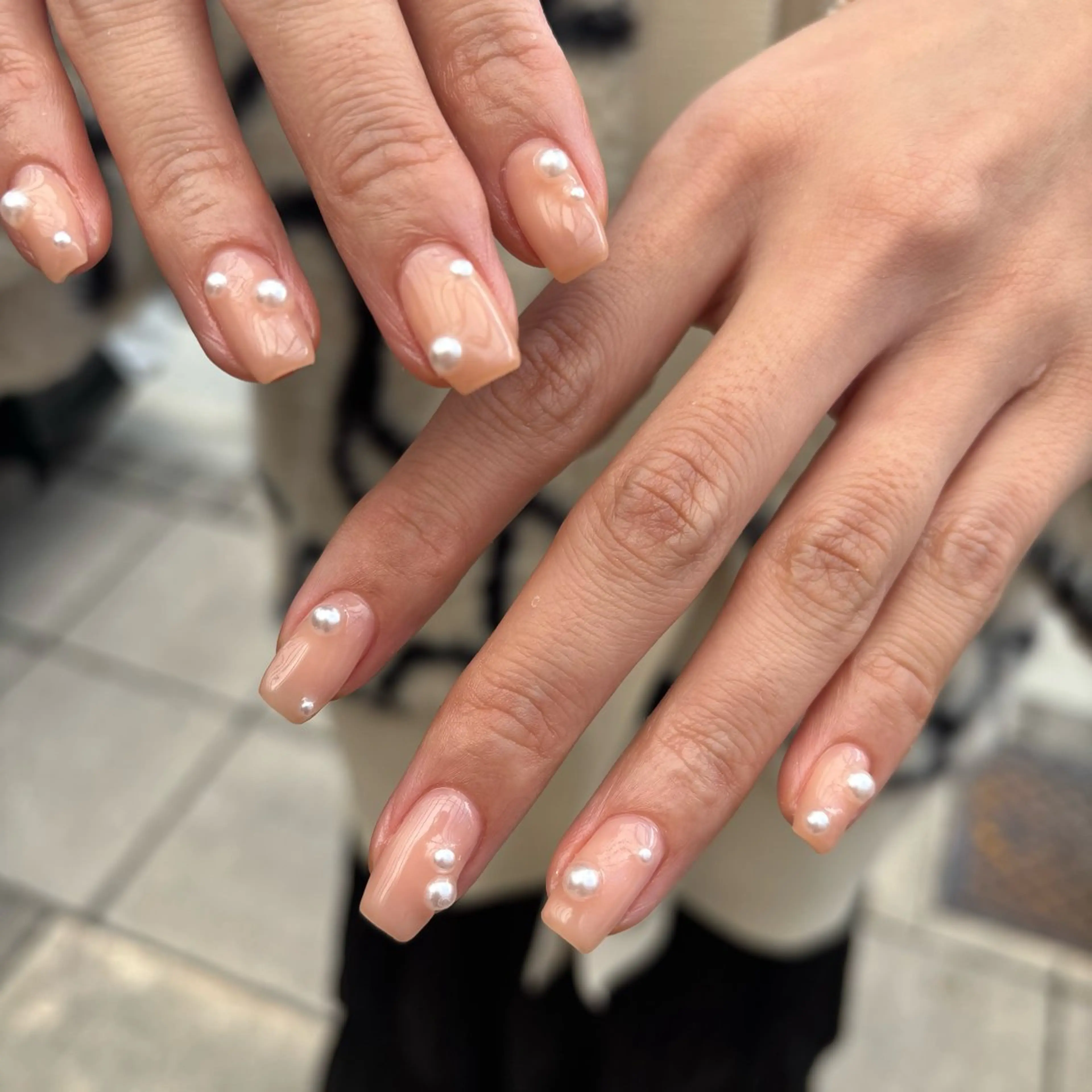 ネイル ハンドネイル JILL 河内花園店所属・yuna ⭐︎のネイルデザイン