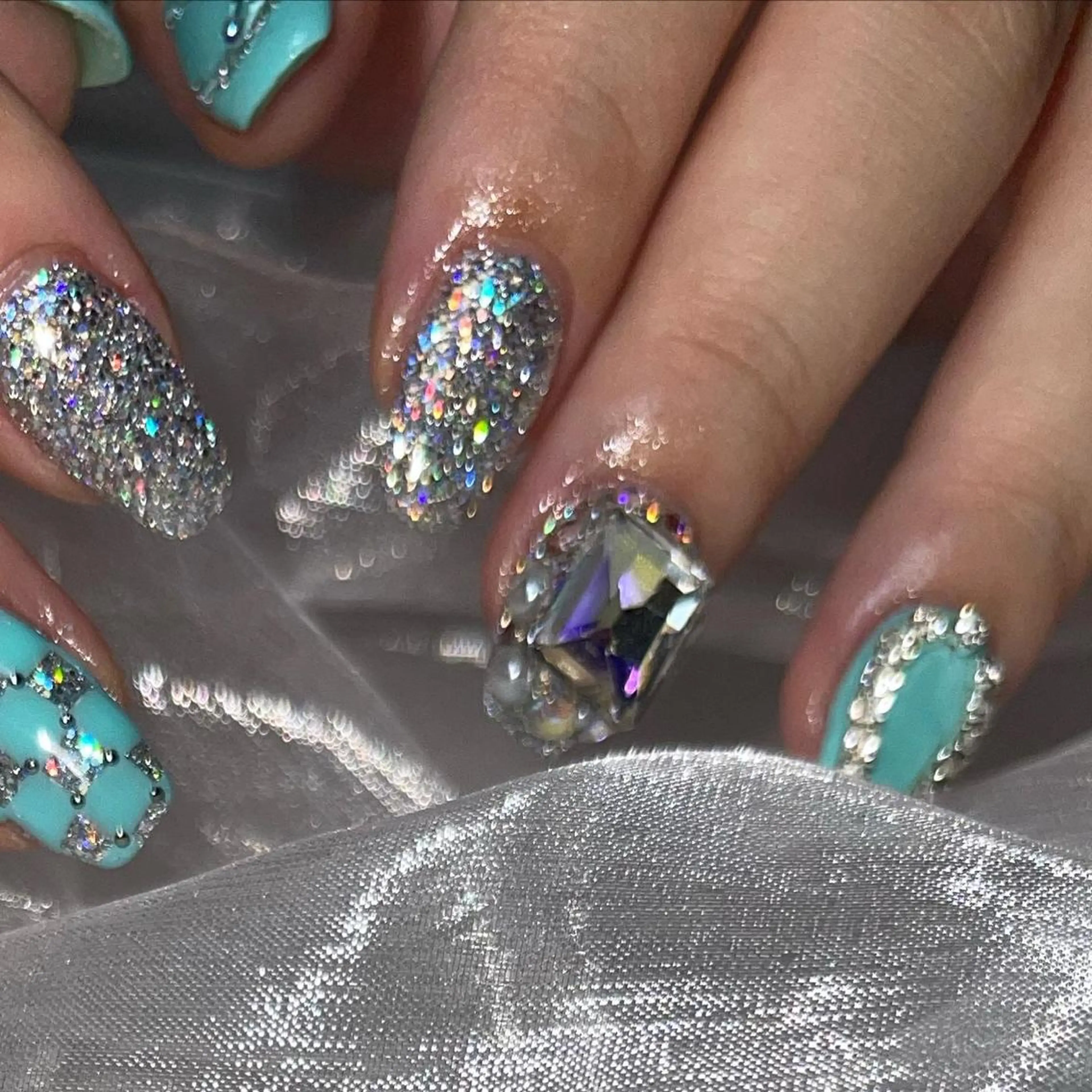 ネイル 8113 海外/y2k/韓国のネイルデザイン