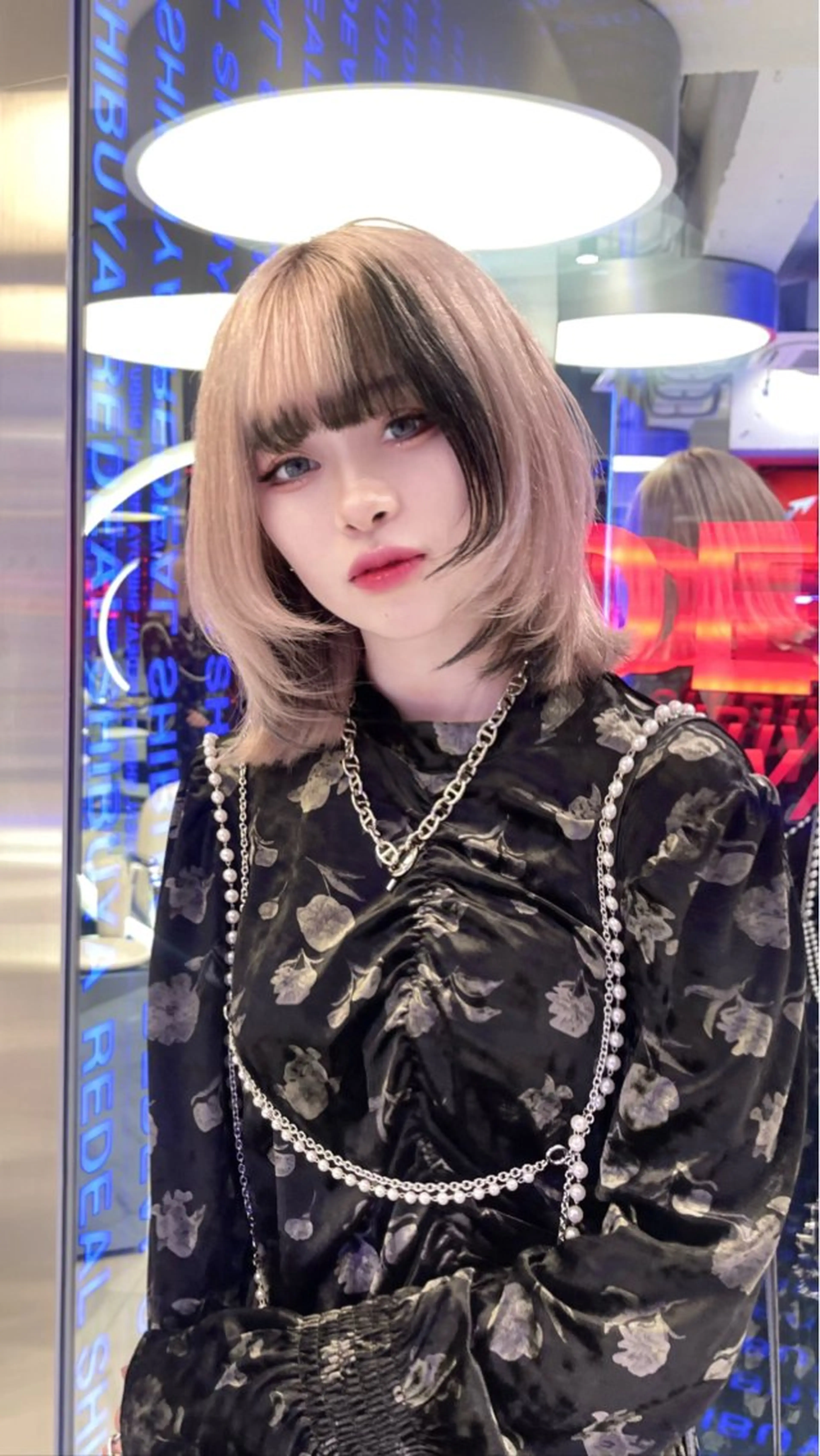 ショート REDEAL 渋谷所属・こうき/縮毛矯正/ ブリーチ縮毛矯正のヘアスタイル