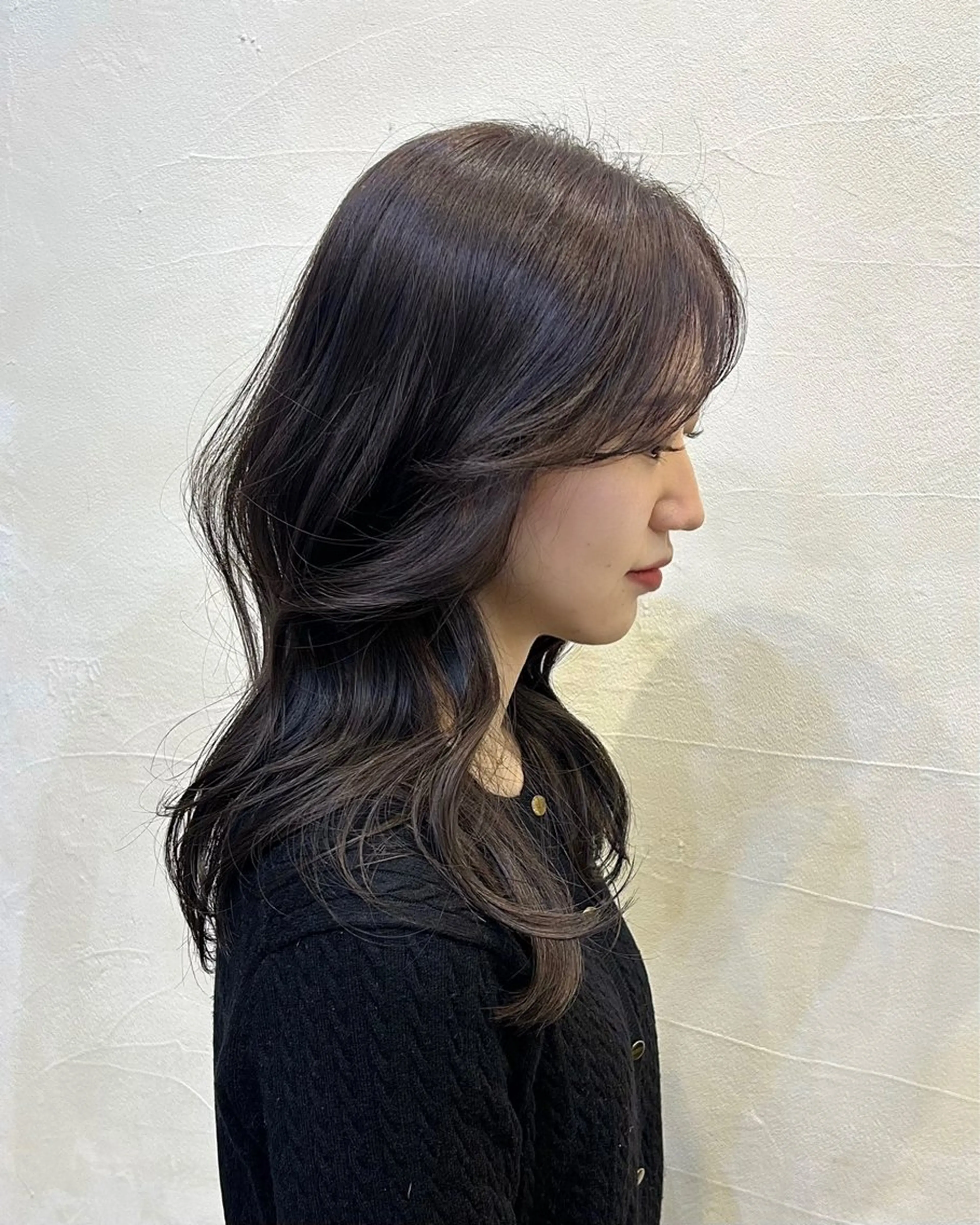 🤍レディースカット＋透明感ケアカラー＋3stepトリートメント🤍の写真