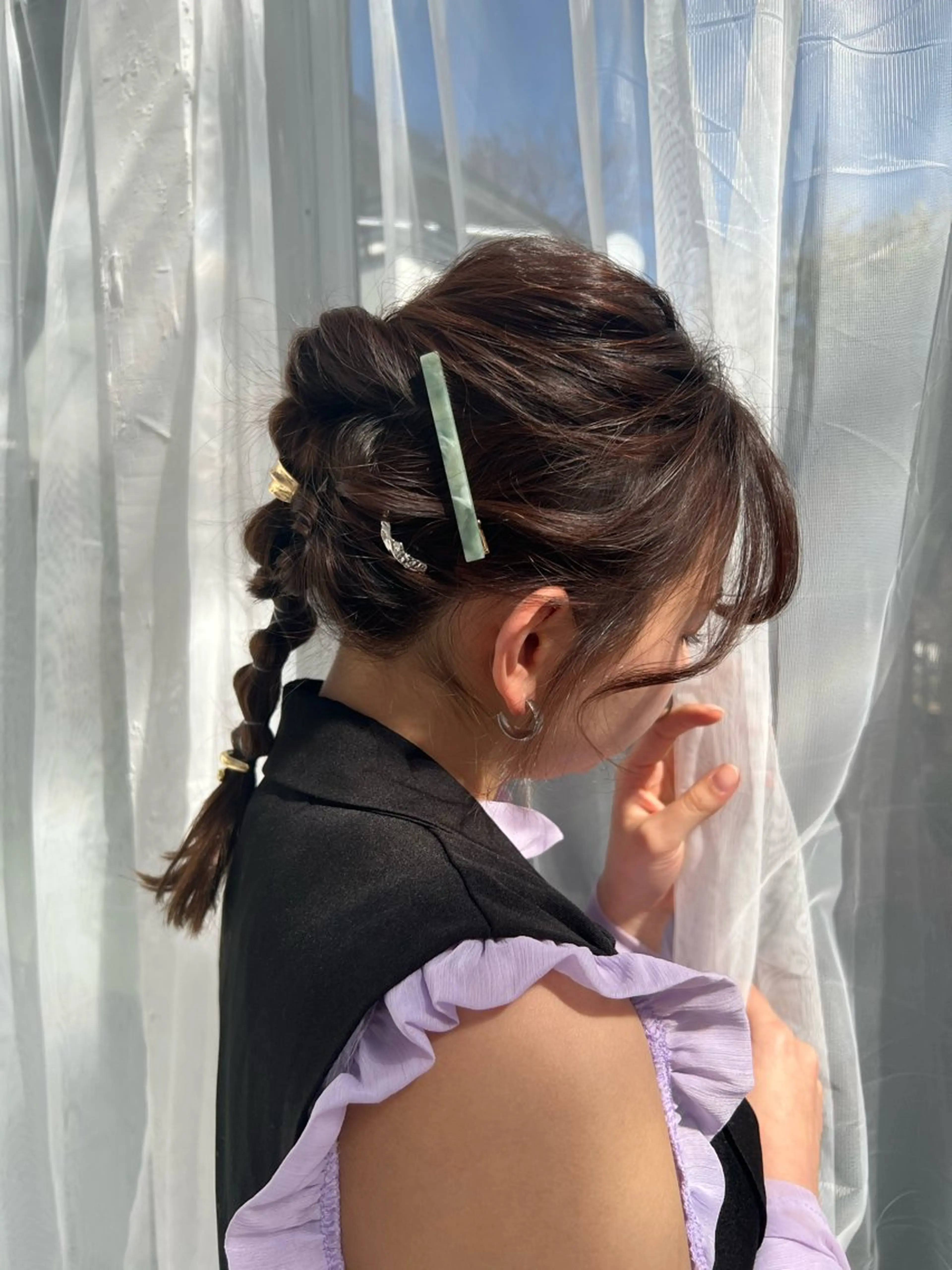 ヘアアレンジ mizuki ,のヘアスタイル