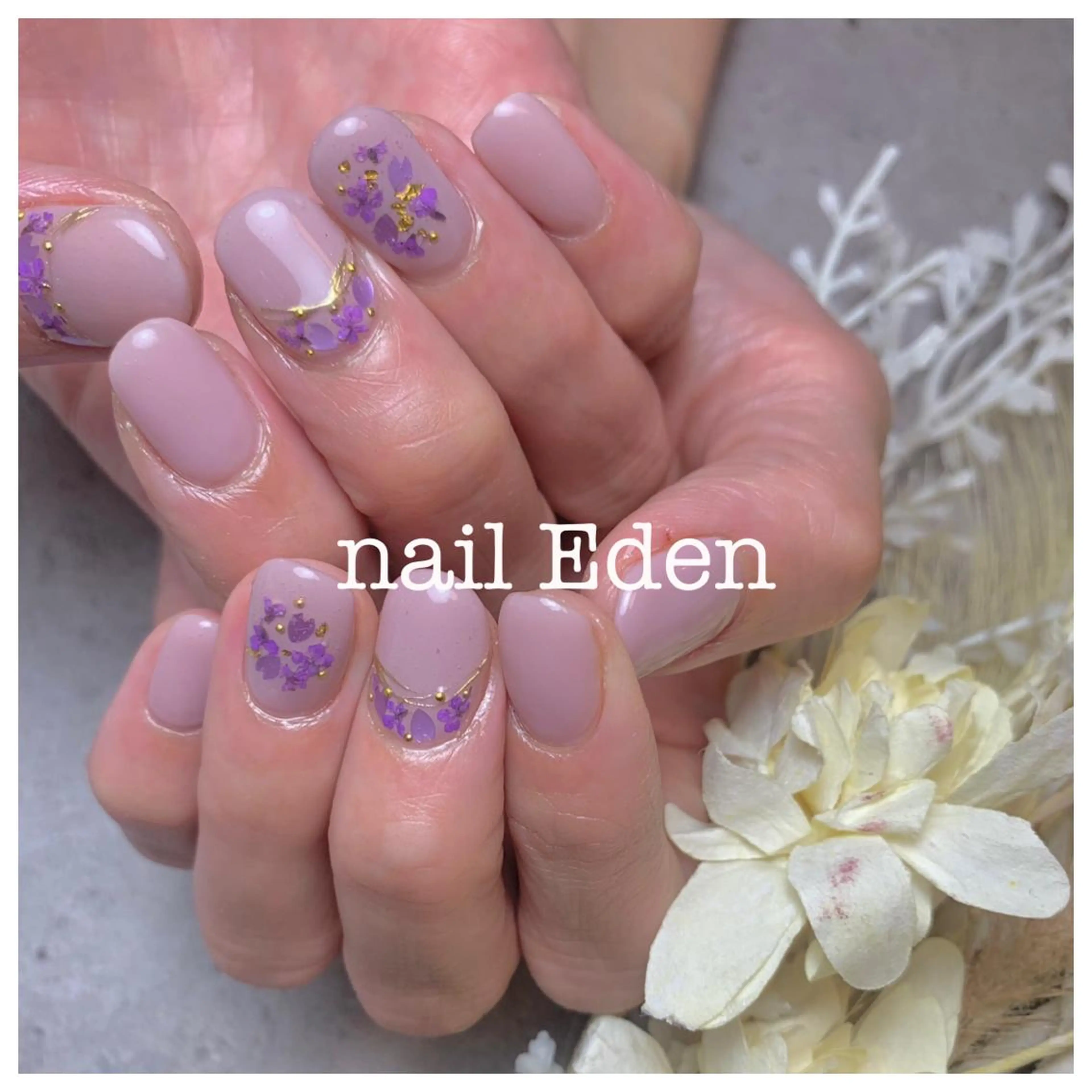 ネイル 持ち込み ハンドネイル ハンドケア Eden　private nail saron所属・Eden ♾️のネイルデザイン