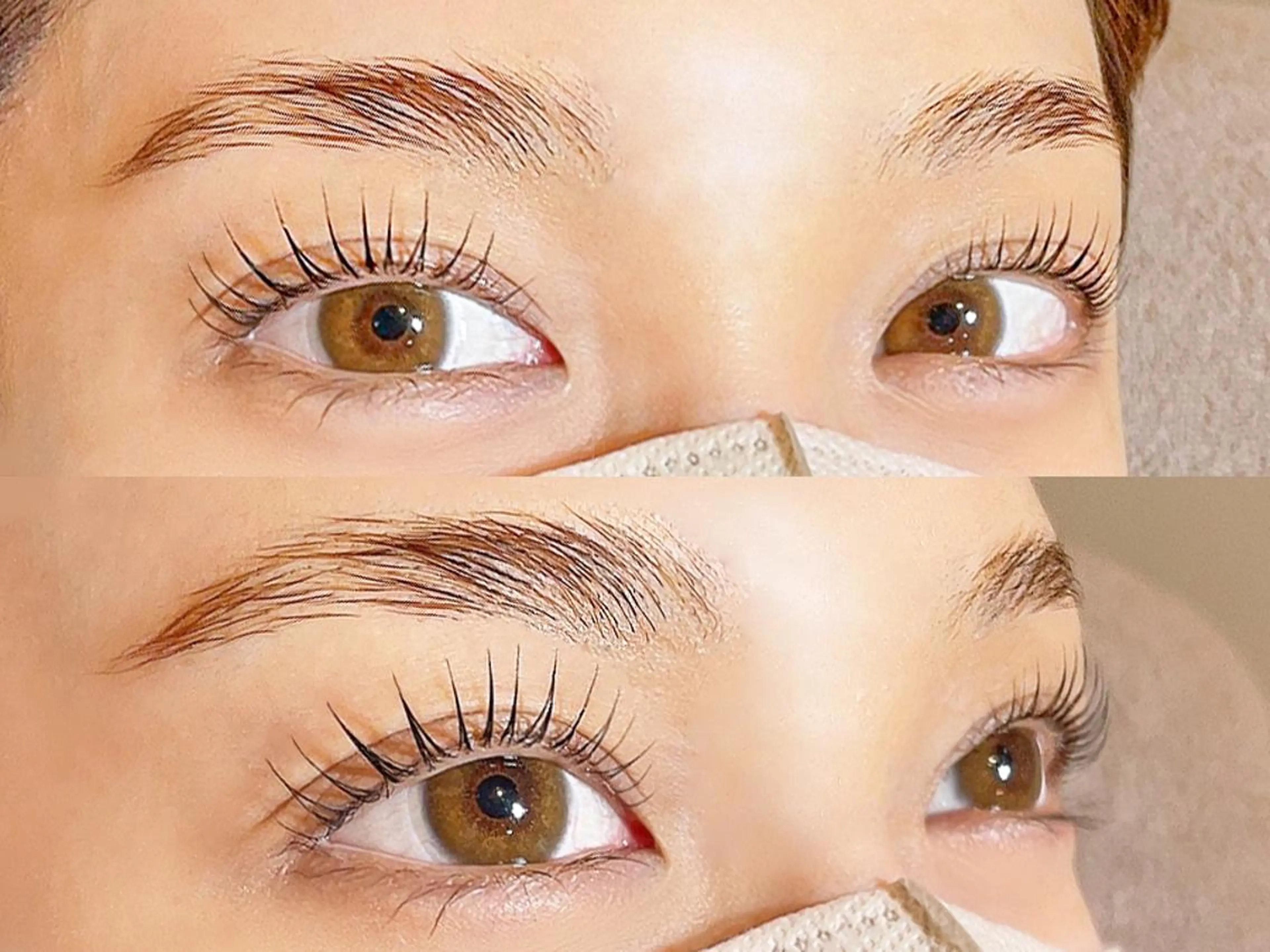 🤩ご新規様限定💗【根元立ち上げ×毛先カール】💛オフなし💗新感覚ピーナッツロッドまつ毛パーマ✨の写真