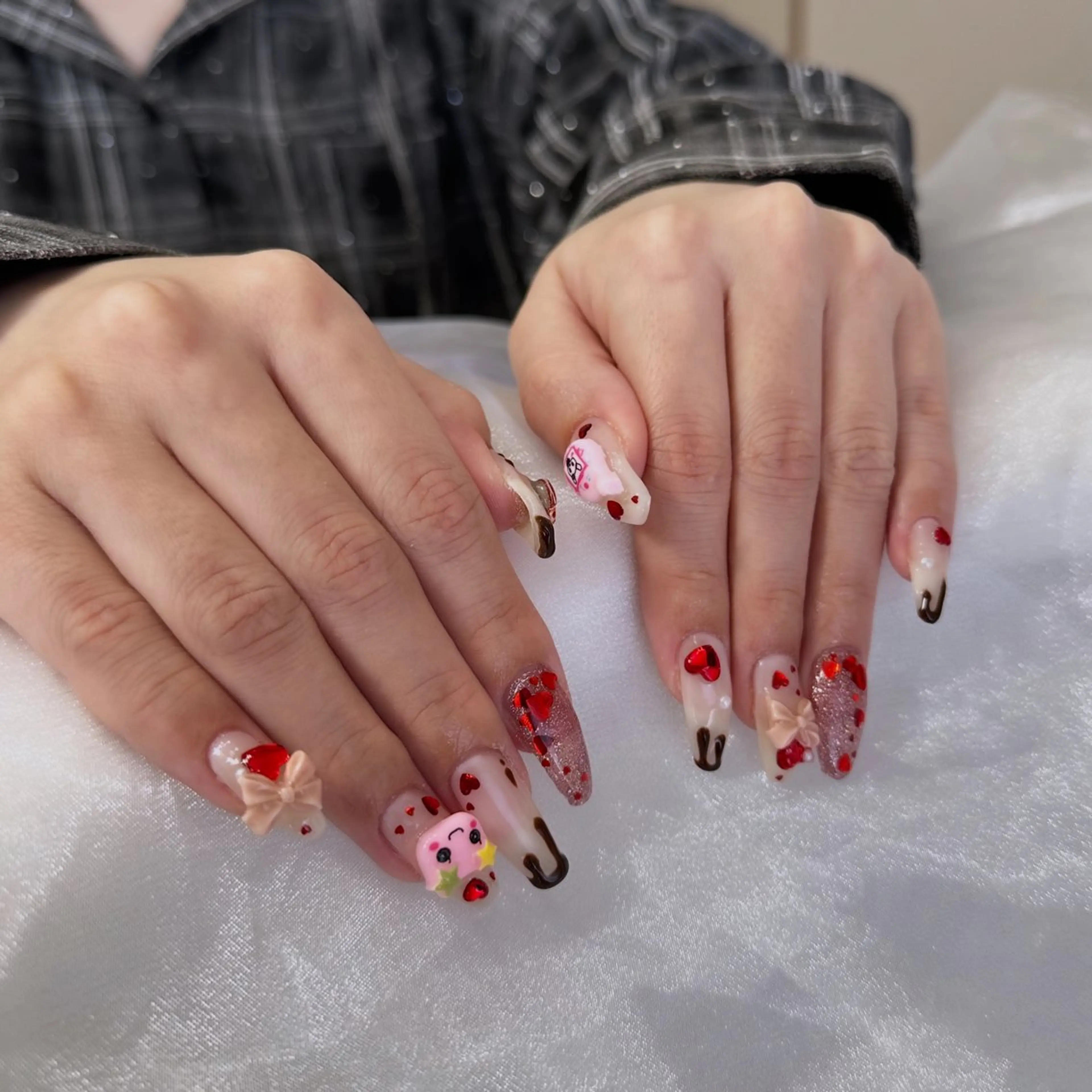 ロング ハンドネイル Lien byMichi所属・Lien by Michiのネイルデザイン