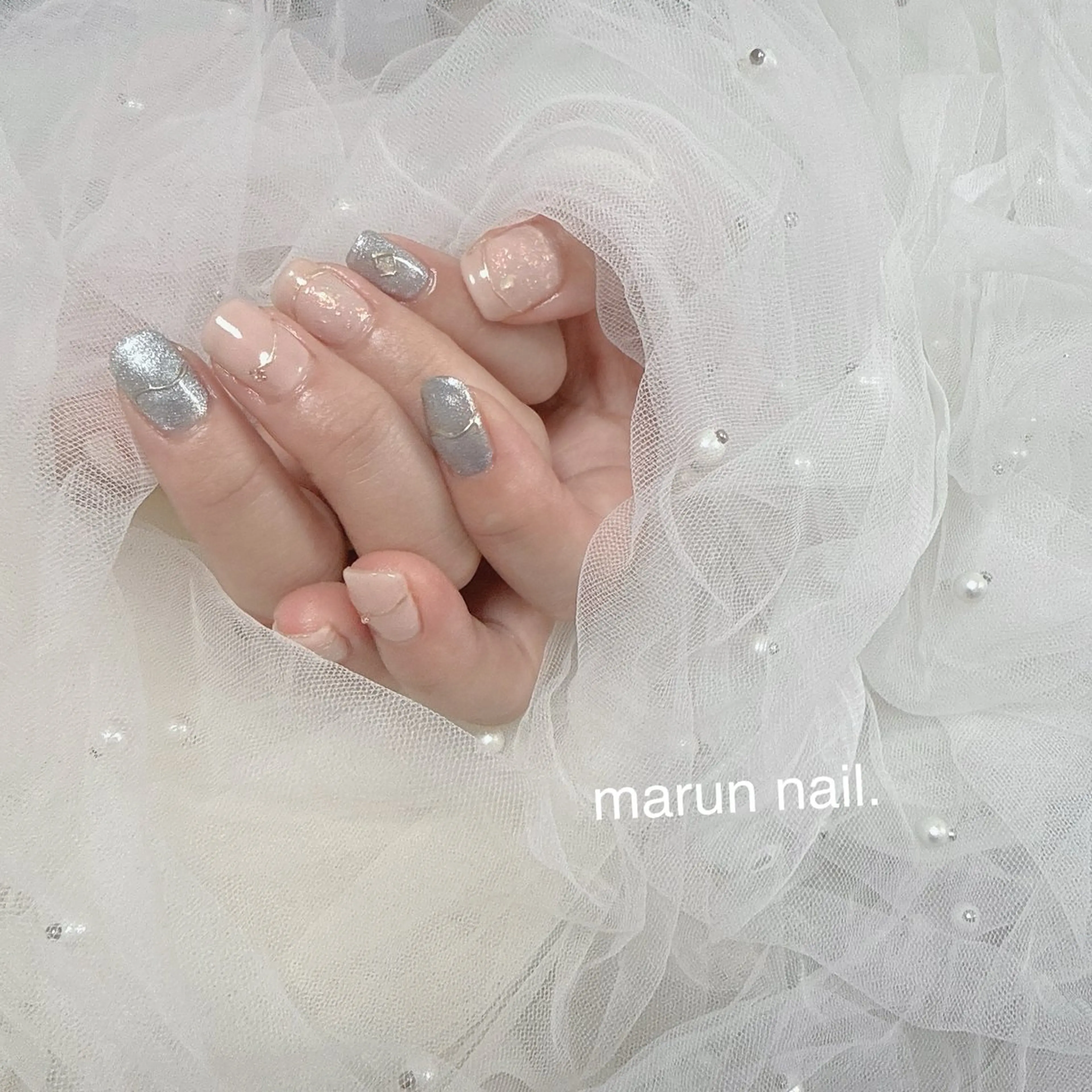 ネイル ハンドネイル marun._ megumi.のネイルデザイン