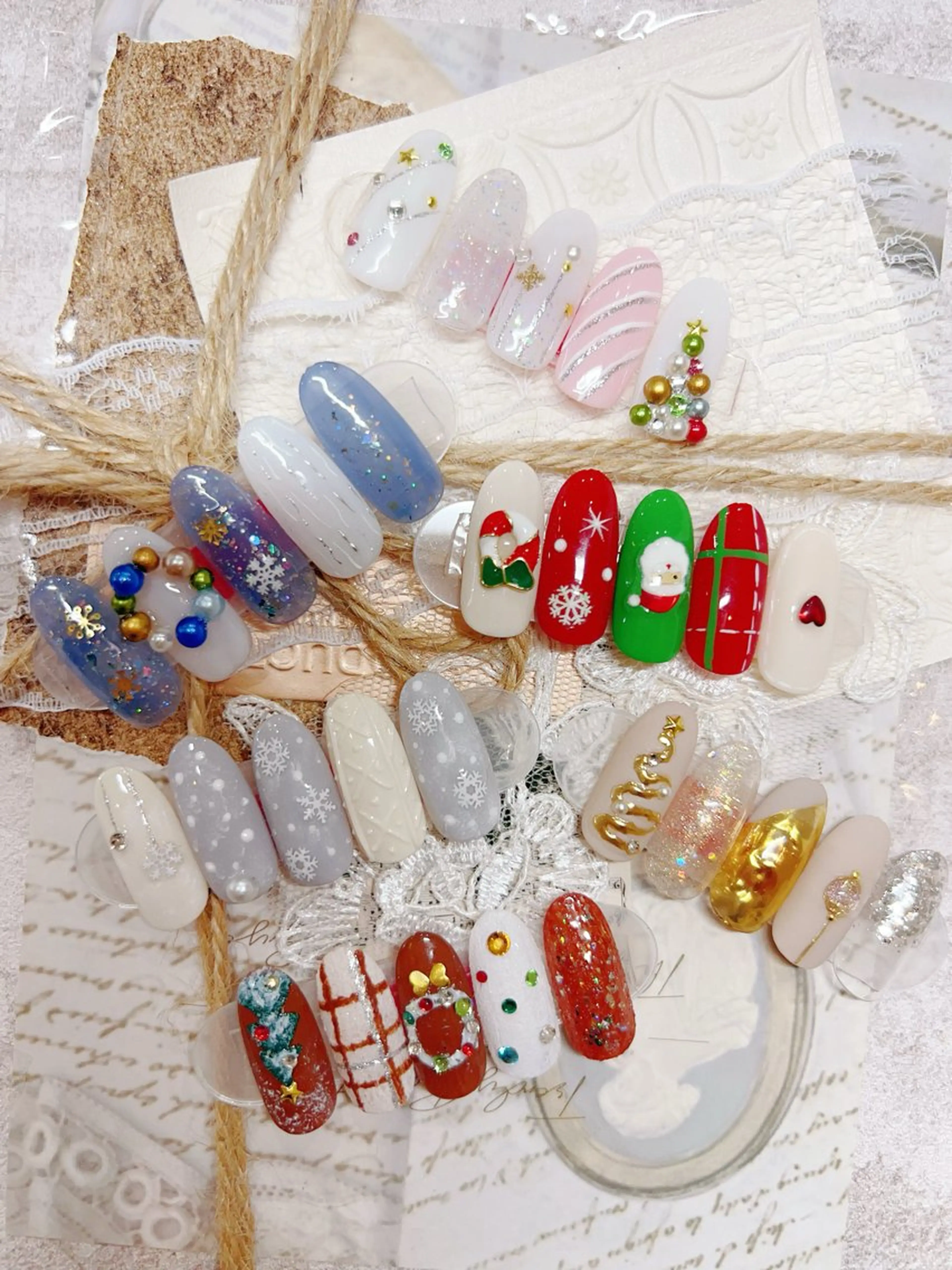 【☆季節限定☆ 初回ジェルオフ無料】クリスマ スデザイン』の写真