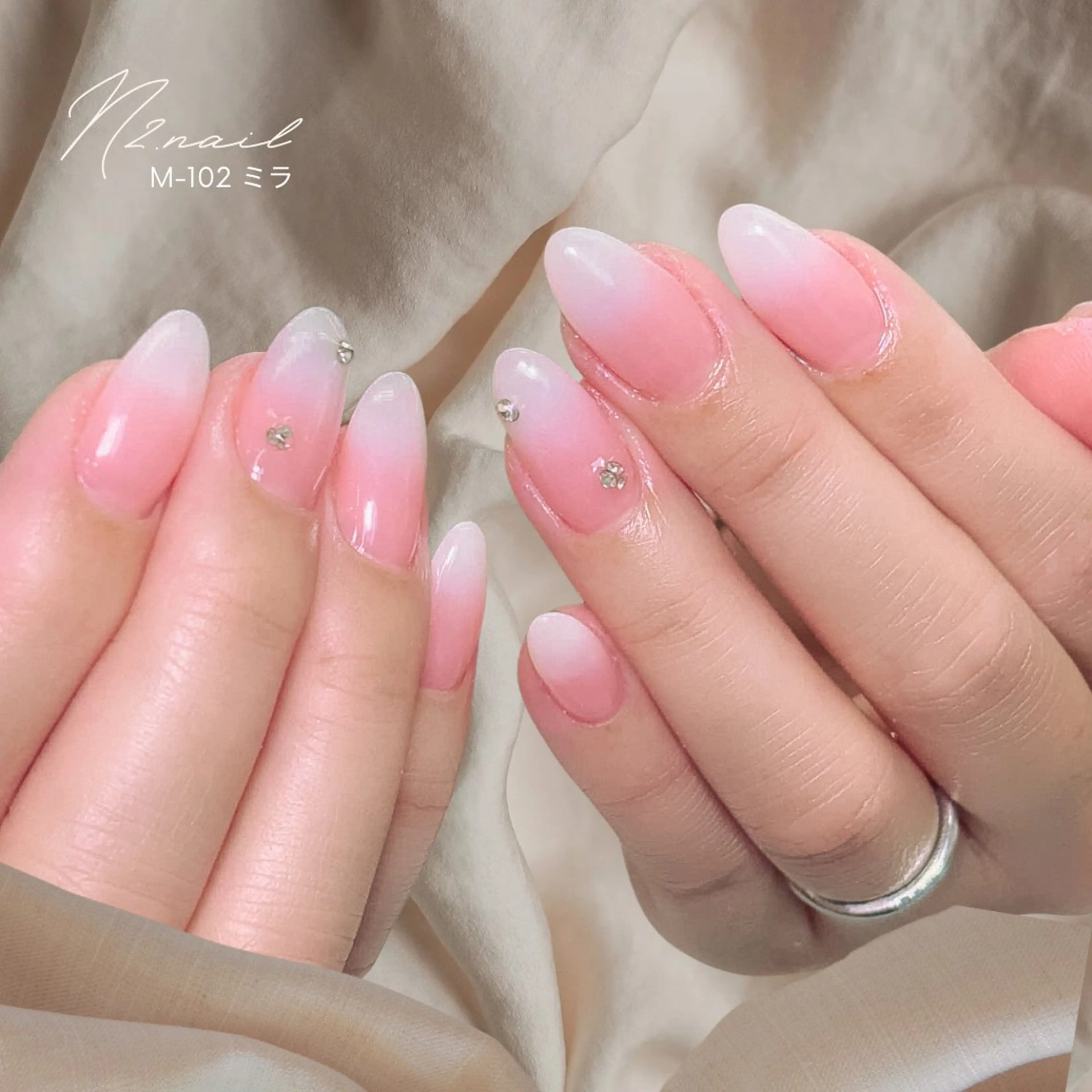ミディアム ハンドネイル N2.nail所属・N2 nailのネイルデザイン