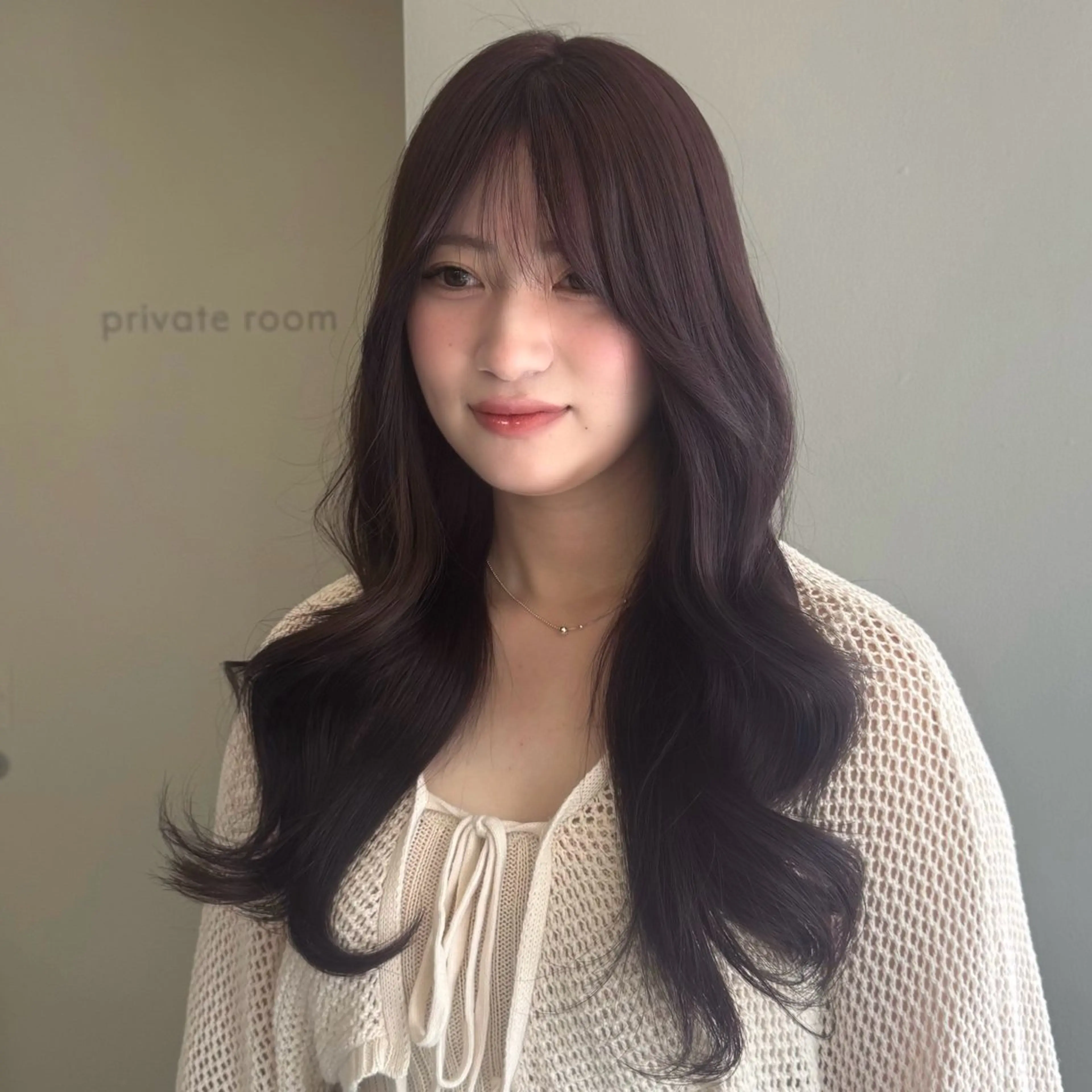 ロング カラー ブリーチ ダブルカラー ブリーチなしカラー sia所属・Nene Murakamiのヘアスタイル