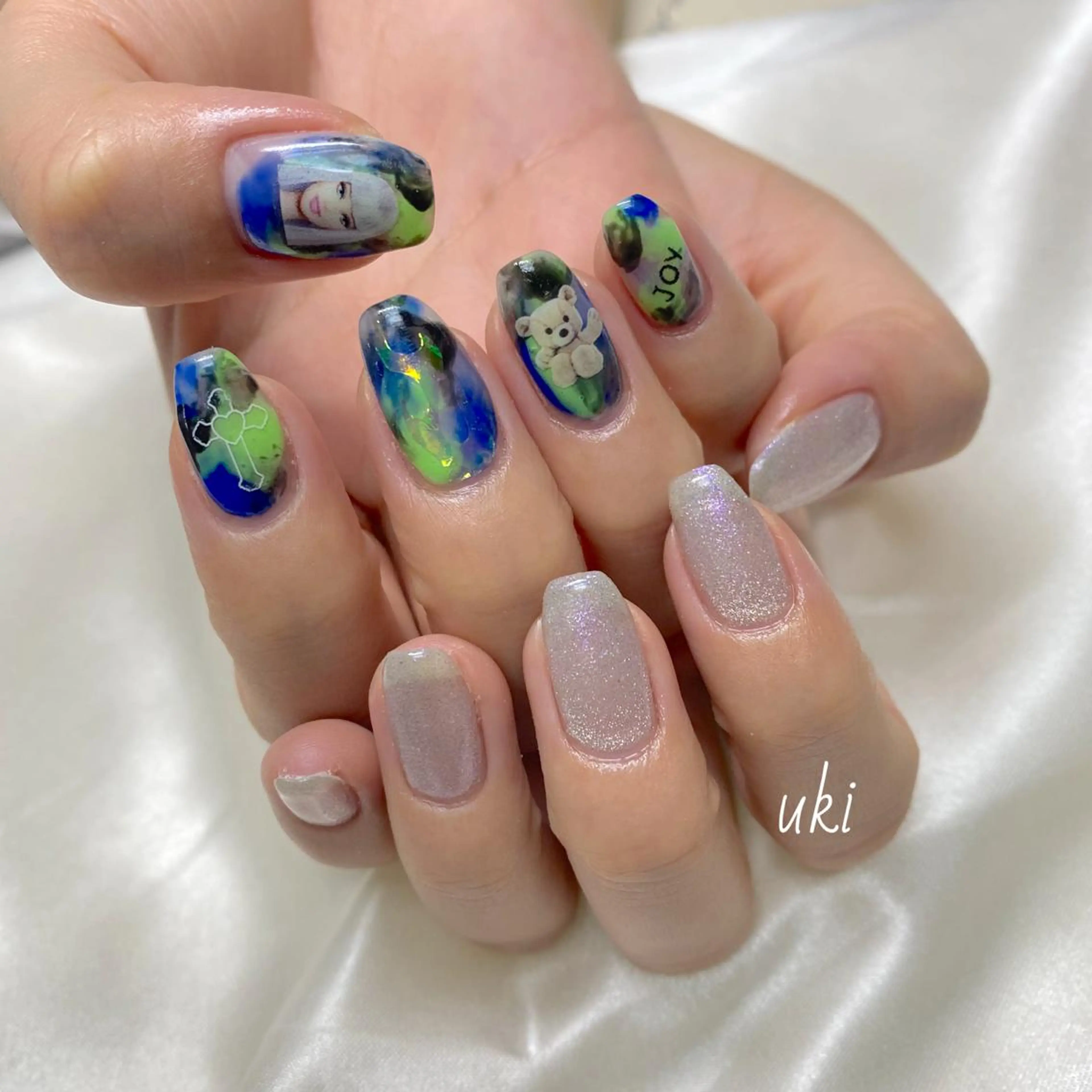 ネイル マグネットネイル ハンドネイル Ameri nail /UKIのネイルデザイン