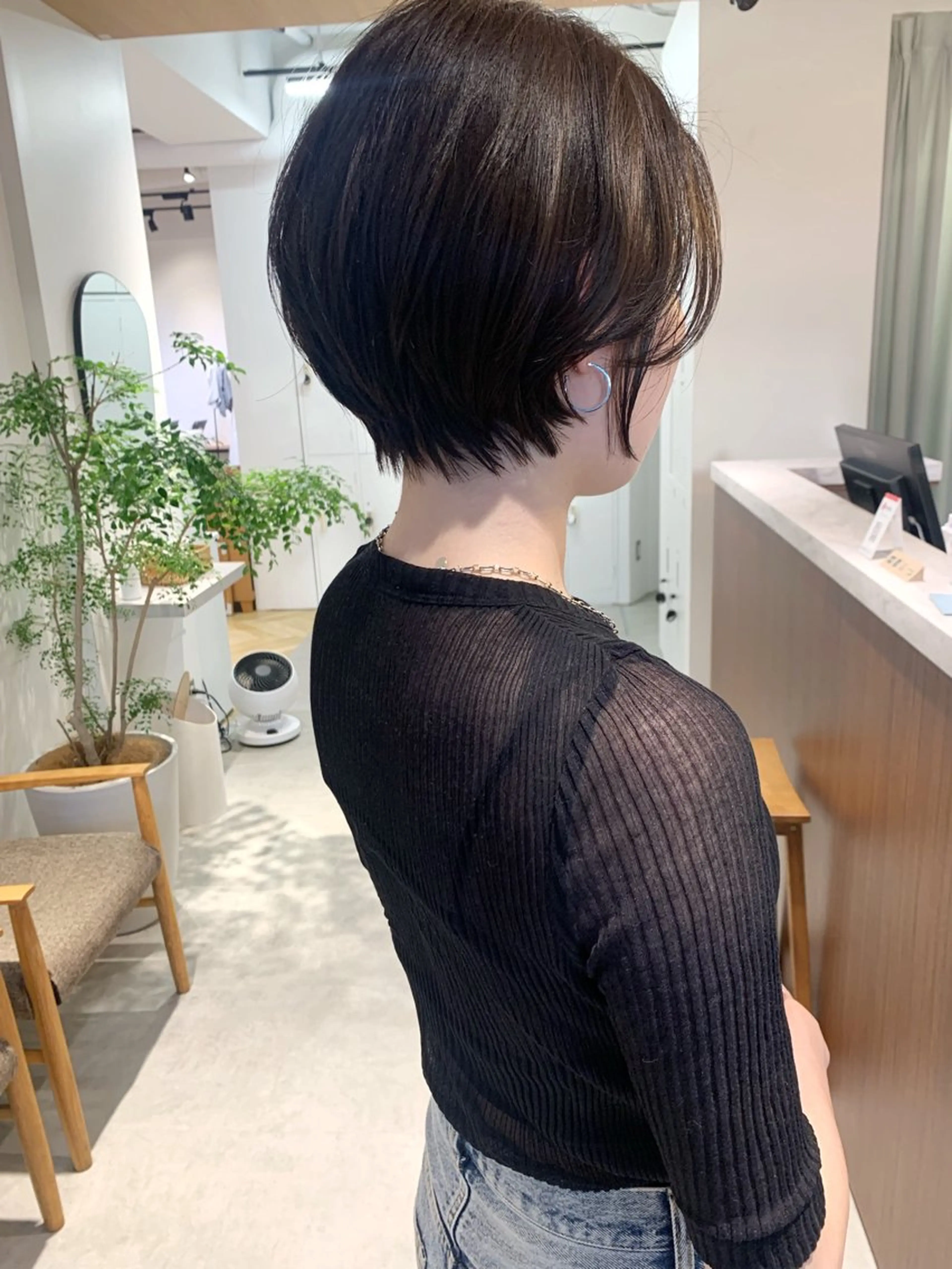 ショート カラー ショートボブ ボブ ショートヘア カット ヘアカラー トリートメント ボブ/大人ヘア k-two濱田のヘアスタイル