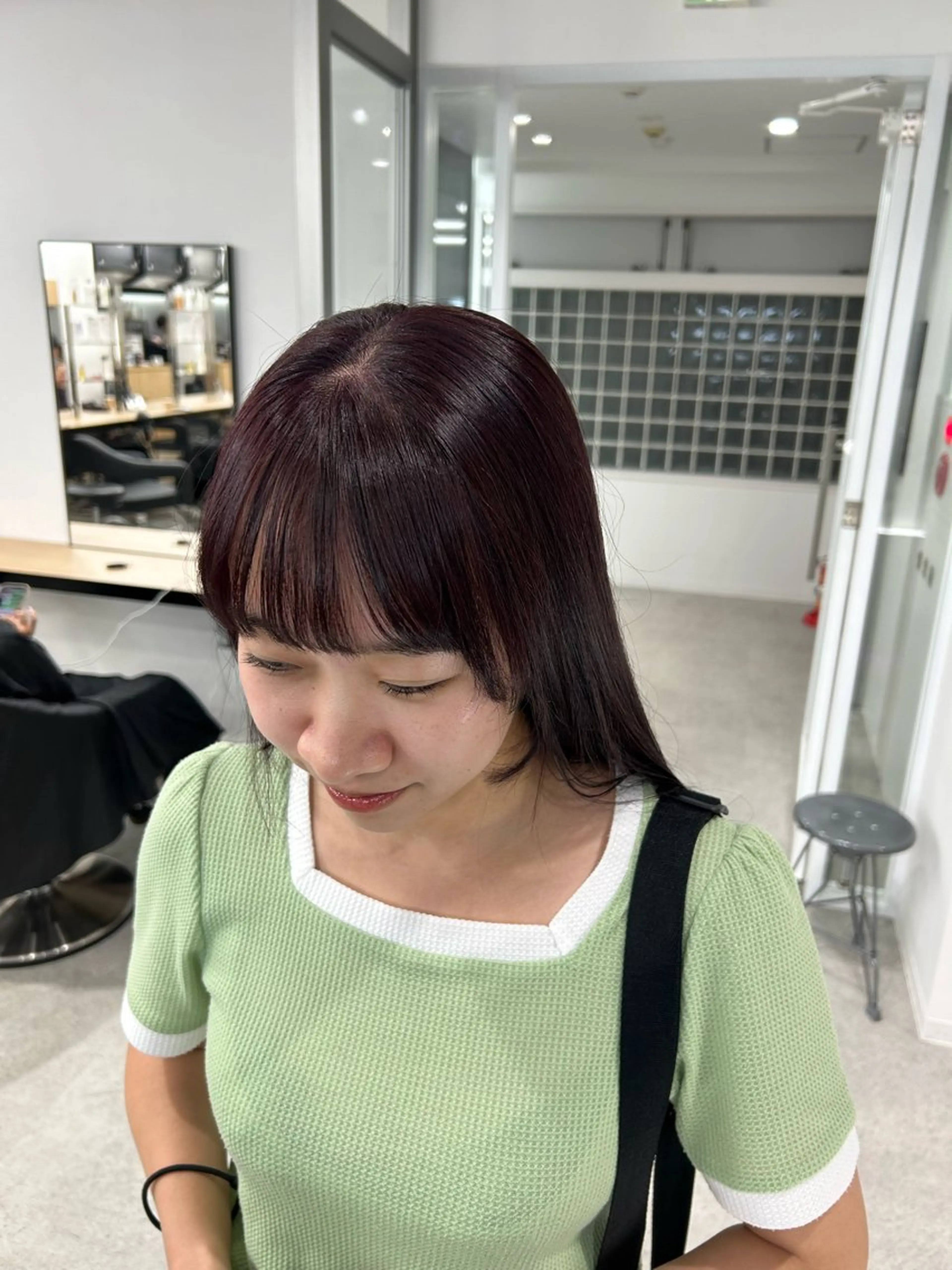 ロング カラー 愛結 暖色カラー🎀🩰のヘアスタイル