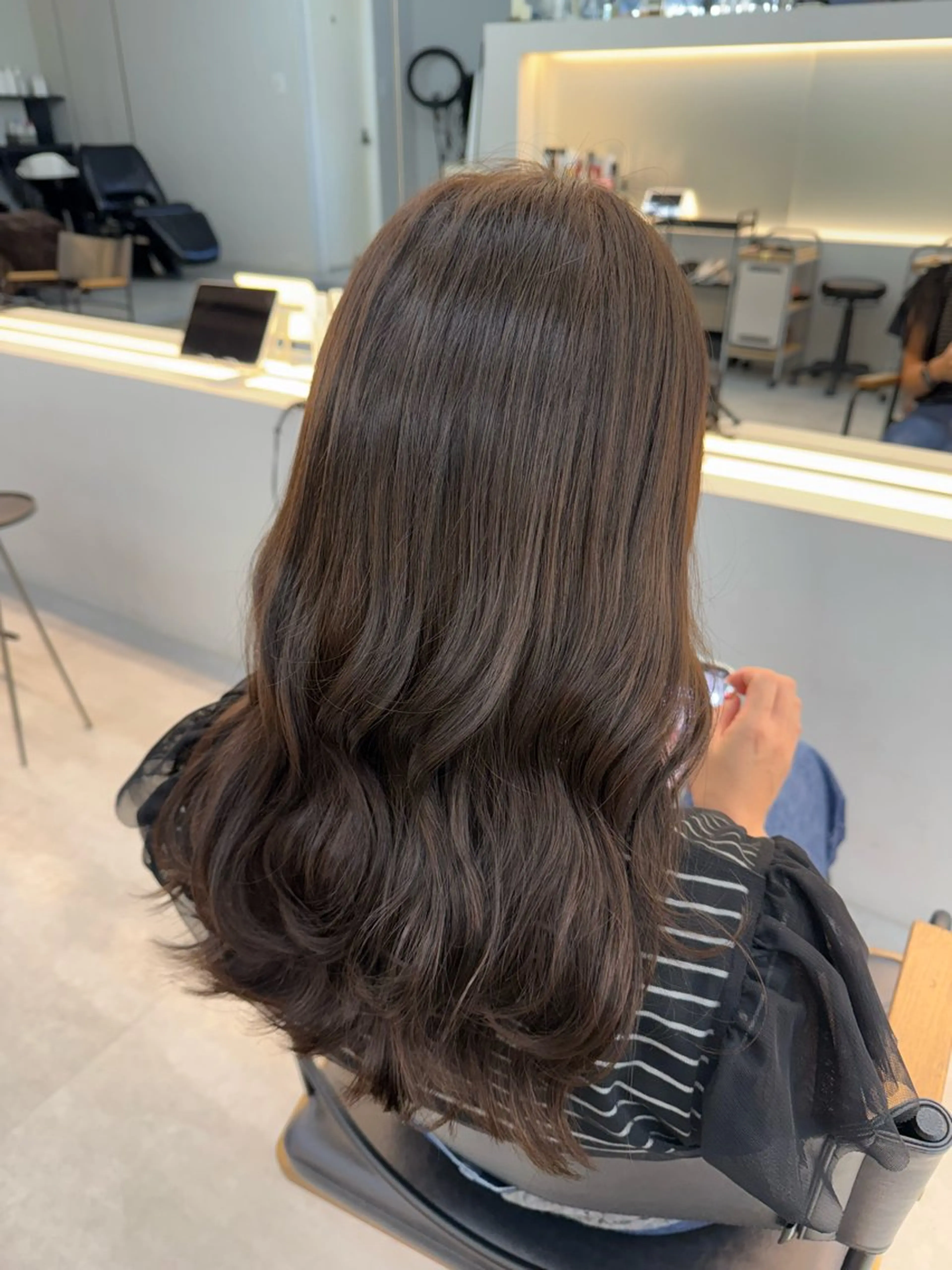 カラー ブラウンカラー オリーブブラウン ヘアカラー wuvhair所属・wuvhair/ あかりのヘアスタイル