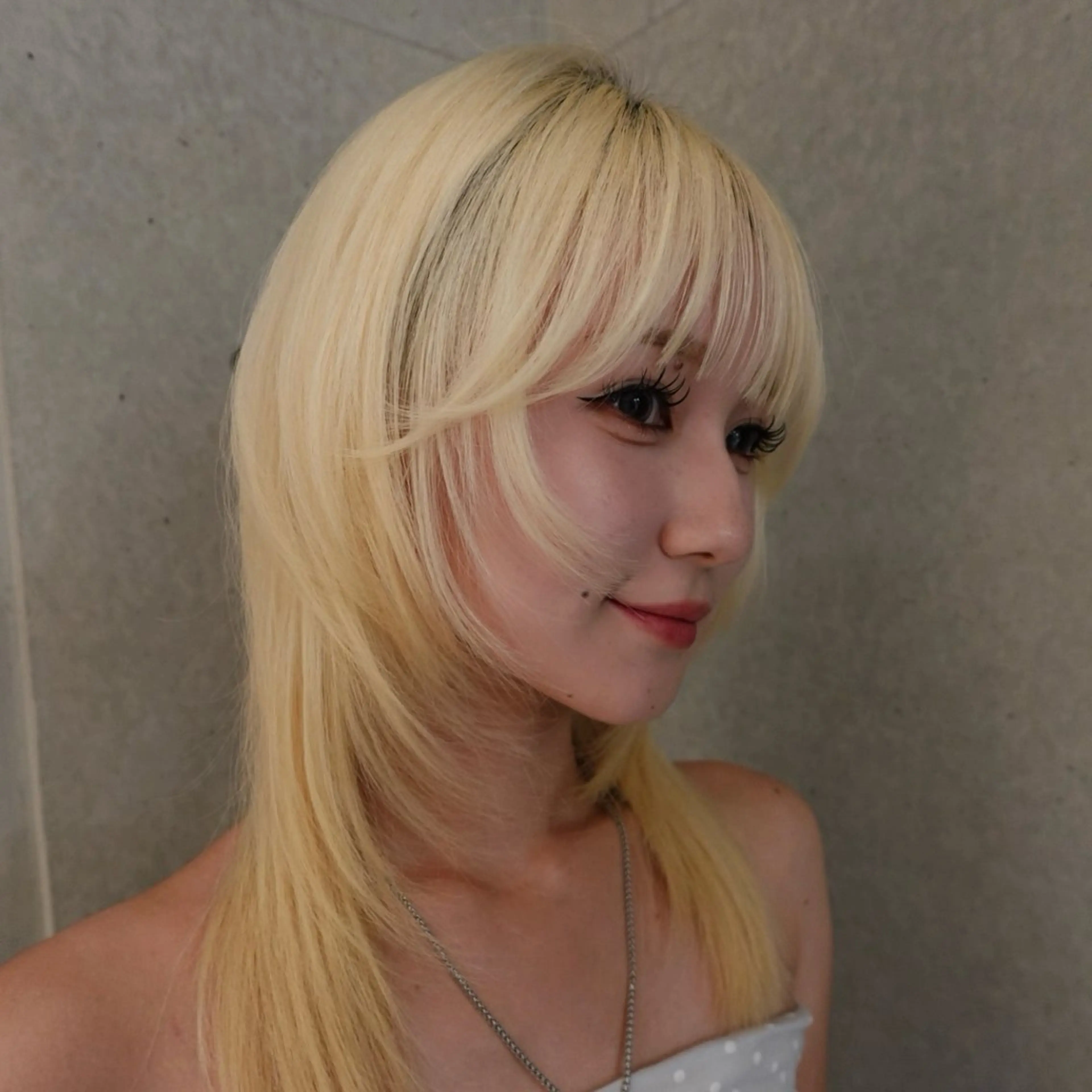 【前髪顔まわりカット❣️】styling込み🌙✨の写真