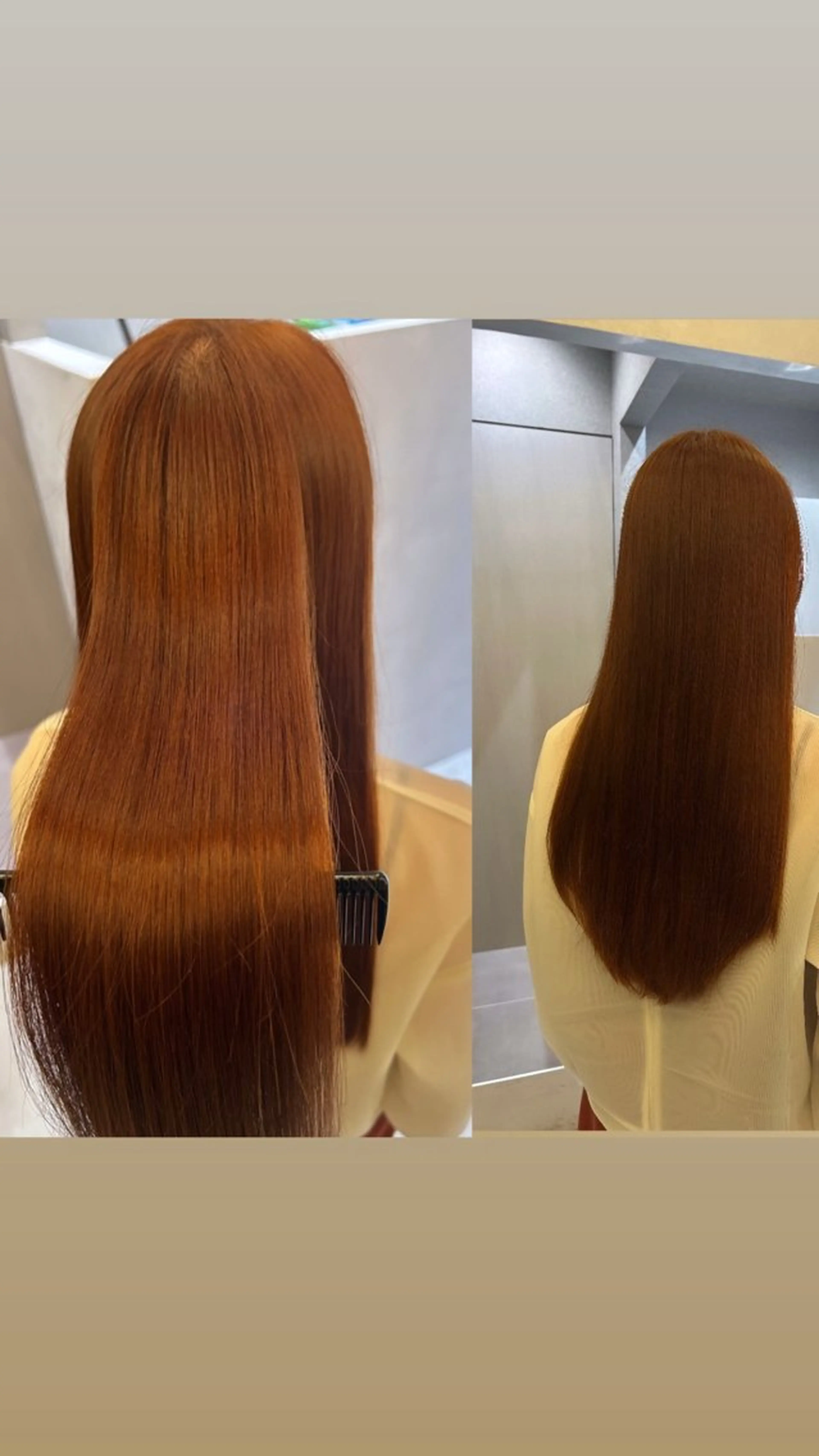 🟥【限定】カット+透明感カラー+1stepトリートメントの写真